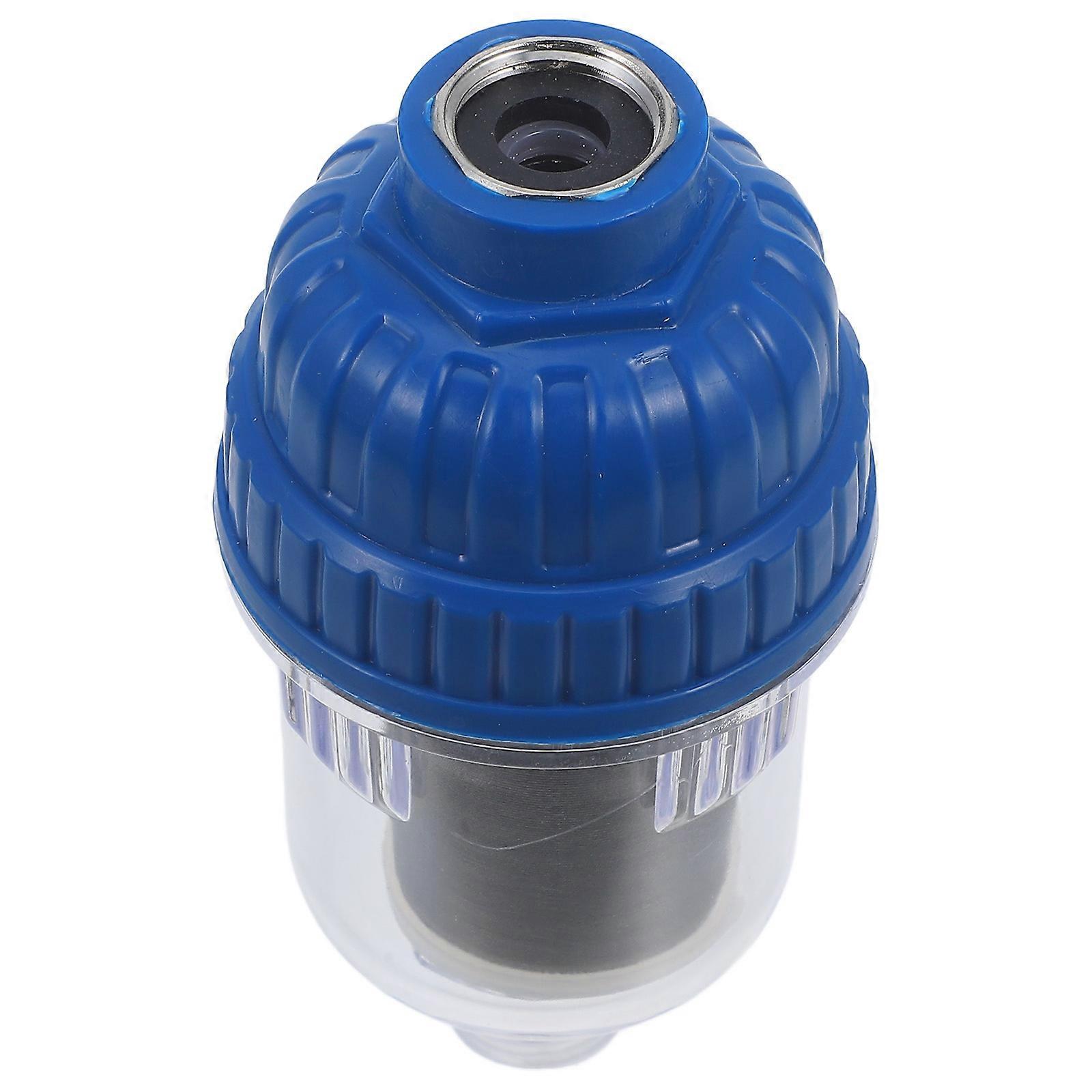 Sediment Water Filter for Faucet, Kitchen & Bathroom Purifier with Transparent Shell for Easy Monitoring – Fits Washing Machines, Water Heaters &