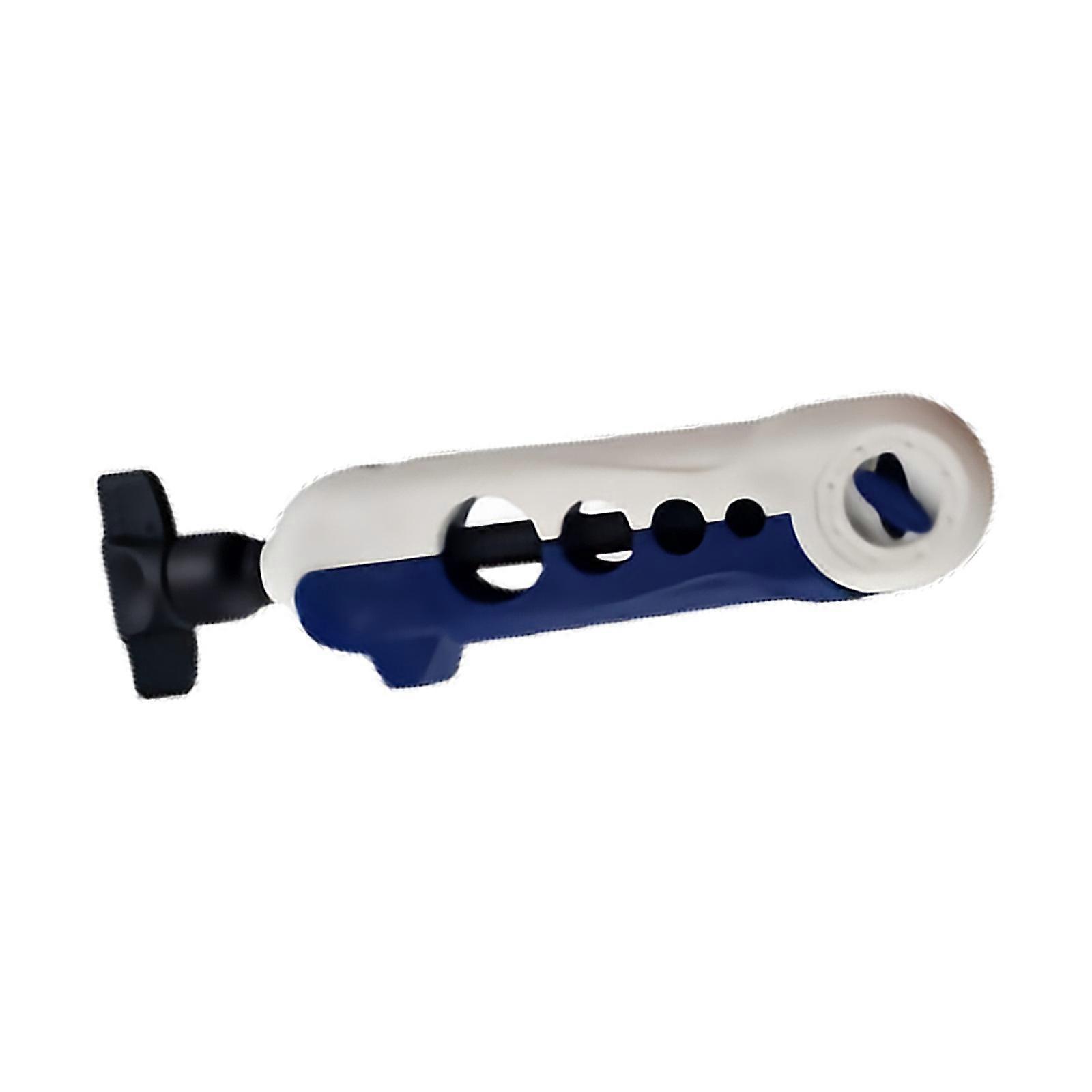 Fishing Reel Winders Sea Rod Casting Line Wrappers Spoolers Portable Winding Tool Removable Winding Device Enduring Blue and white
