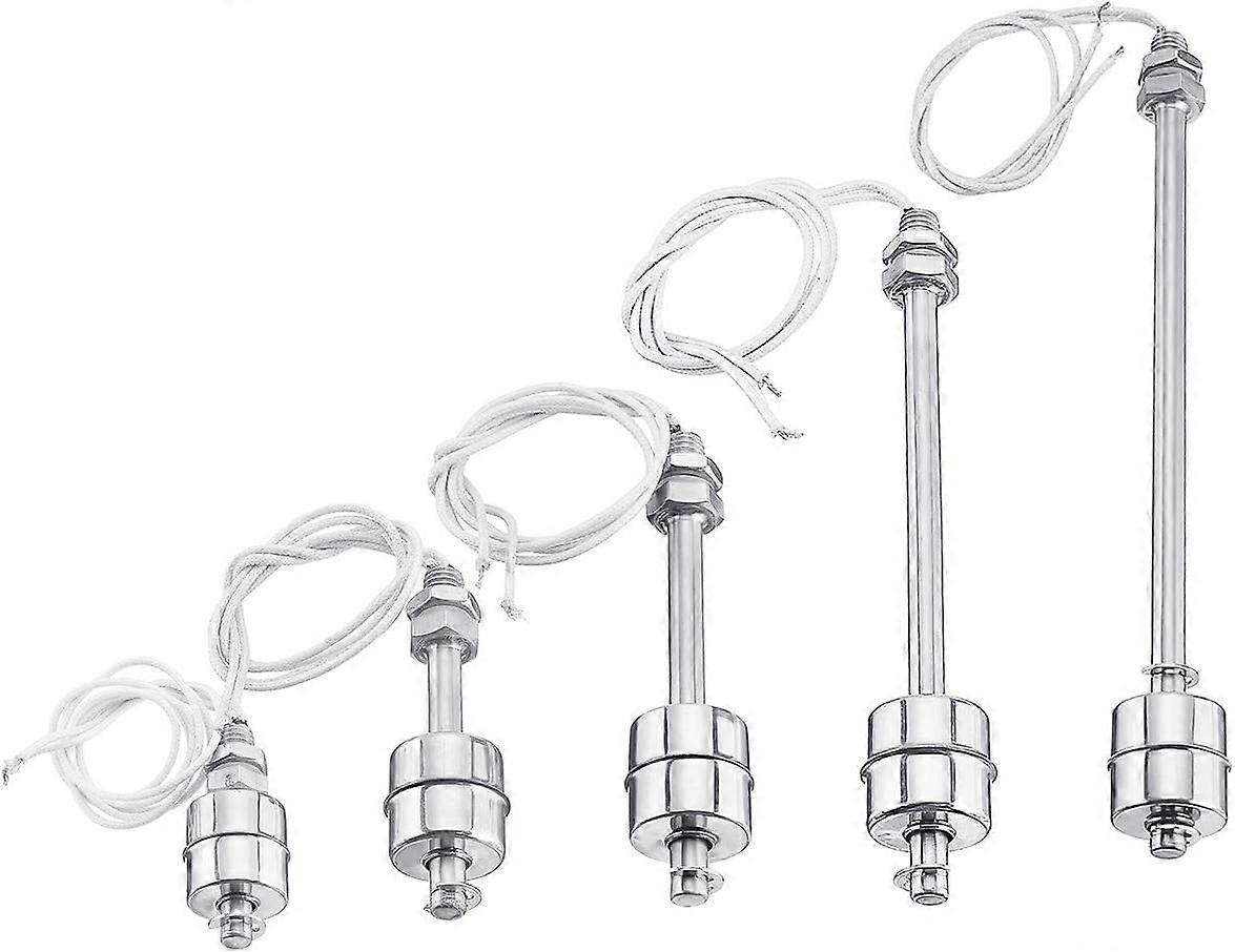 Stainless Steel Water Flow Tank Vertical Float Switch Liquid Sensor Level Controller - 100Mm