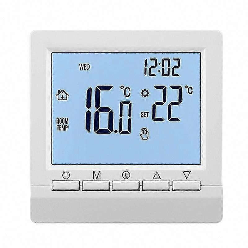 Smart Thermostat with Backlight LCD Large Screen for Home Heating Temperature Control Wall Room Controller