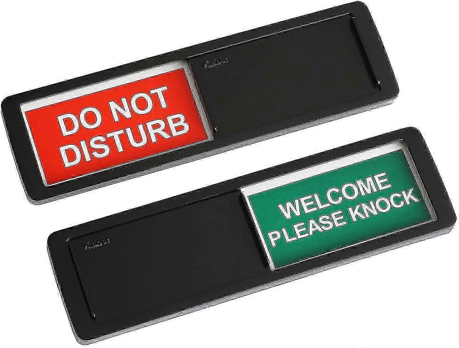 AURA Open Closed Sign, Open Signs Privacy Slide Door Sign Indicator