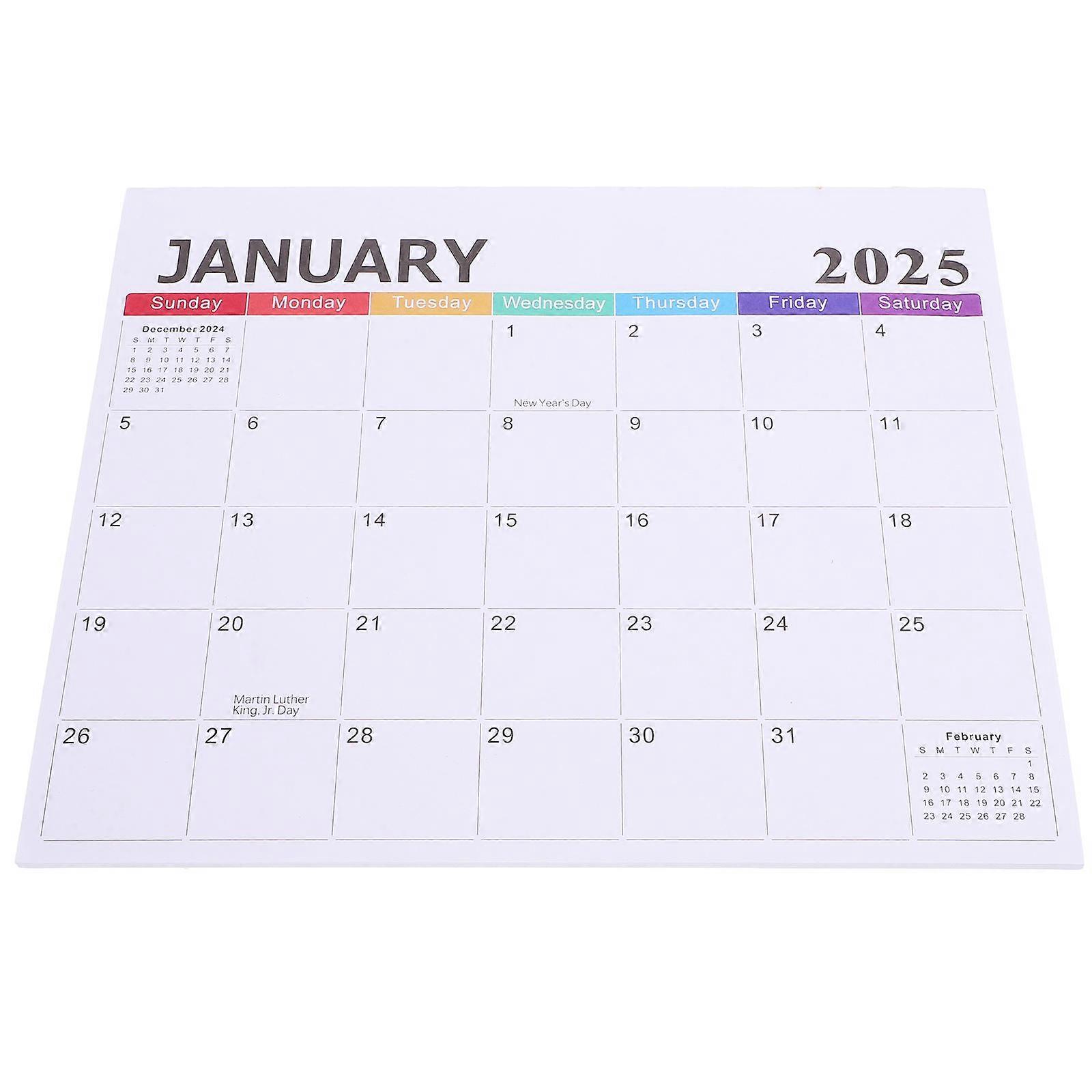 Large Font Magnetic Monthly Calendar for Fridge – Easy to Read Kitchen Planner & Organizer for Scheduling