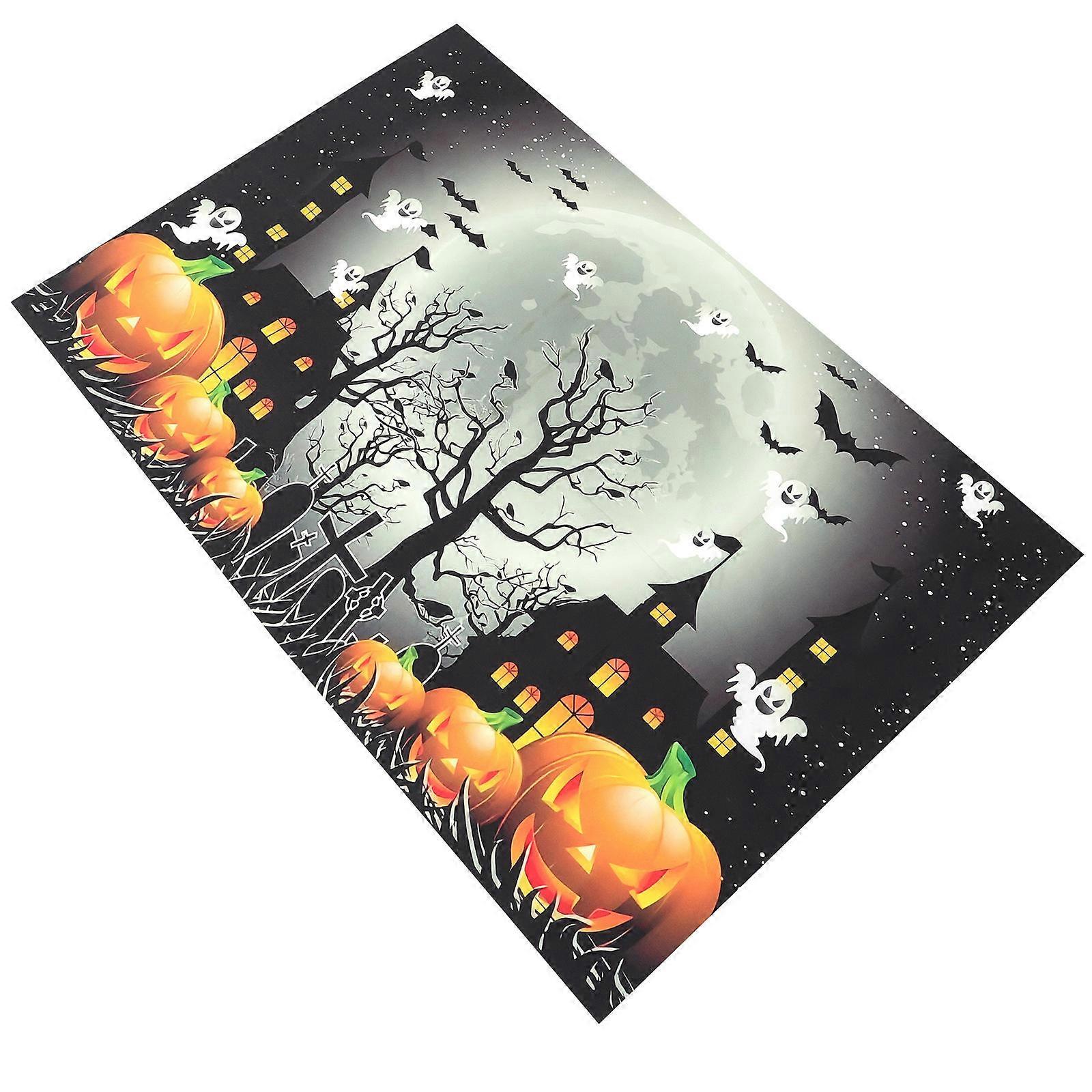 Halloween Backdrop Horror Photo Background 120x80cm Vinyl Photography Background 1Set