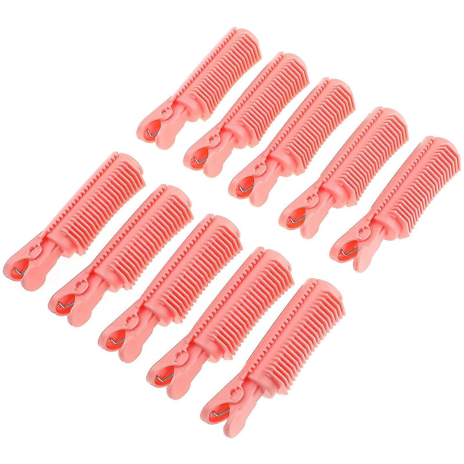 10 Pcs Hair Volume Clips Curler Clips Styling Tools for Fluffy Wave Root Girls Women