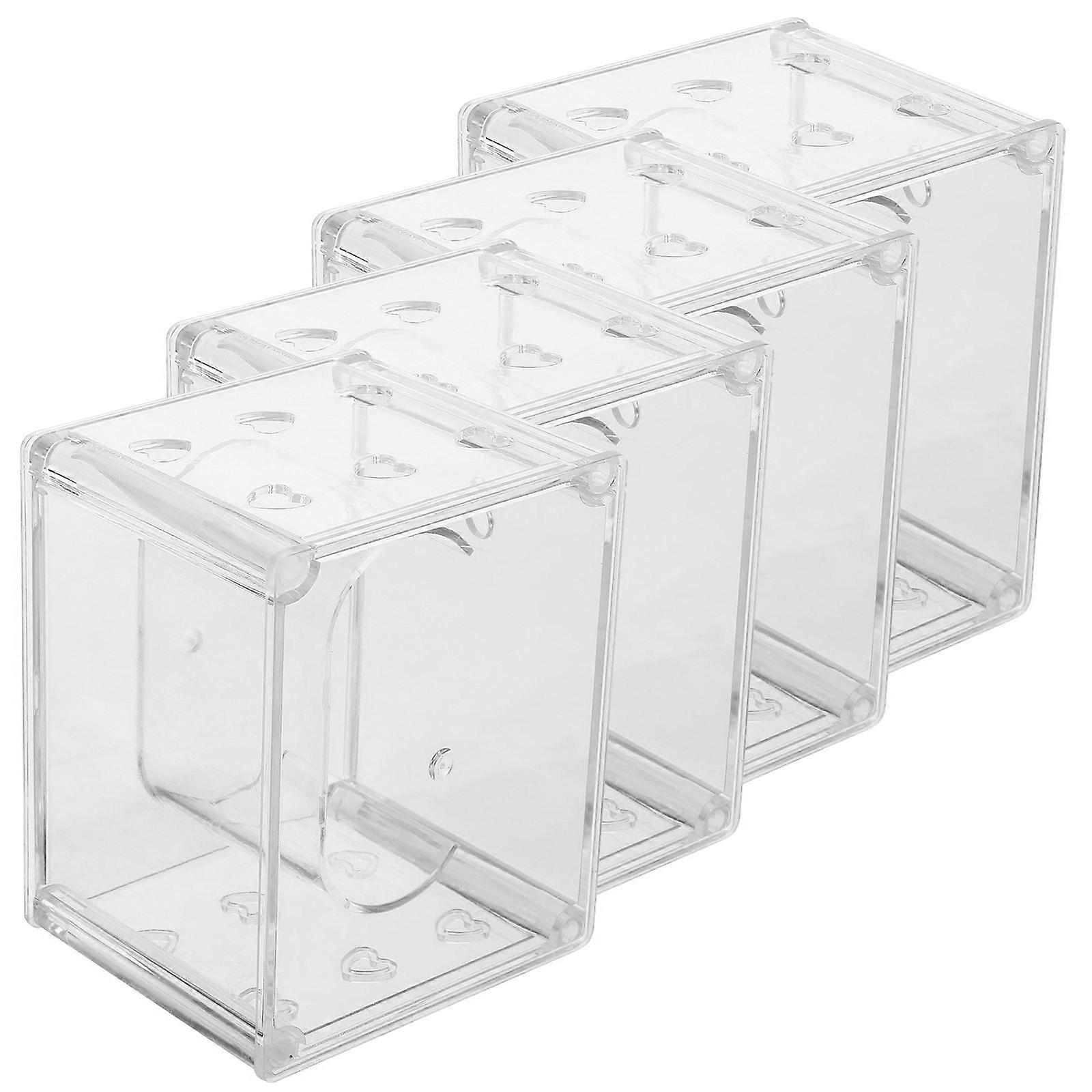 Single Watch Holder Material Jewelry Box For Home Use 4Pcs