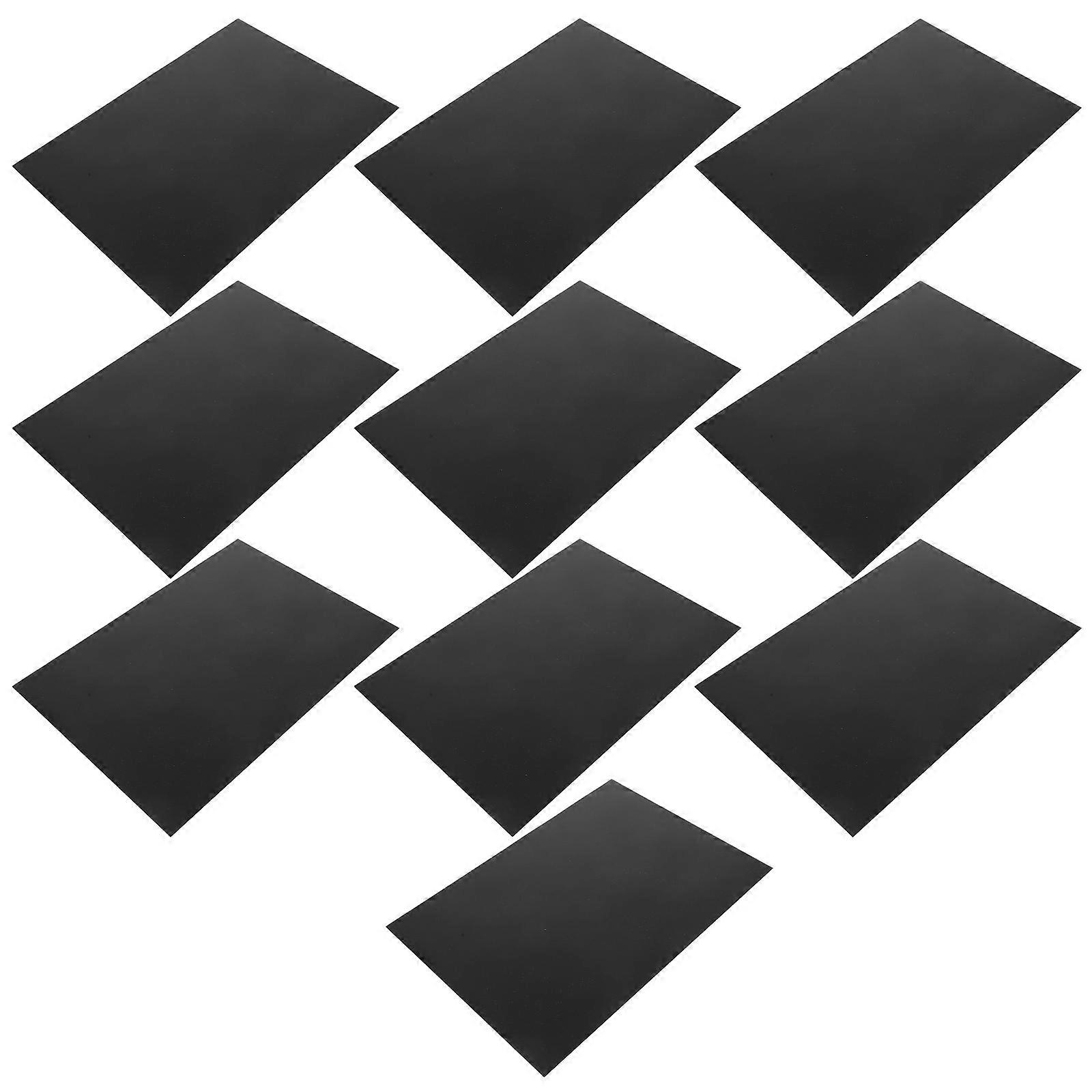 Plastic Sheet Protectors Rigid Plastic Film Flame Retardant Home Decor Frame Inserts Craft Projects 29.70X21.00X0.02CM 10Pack