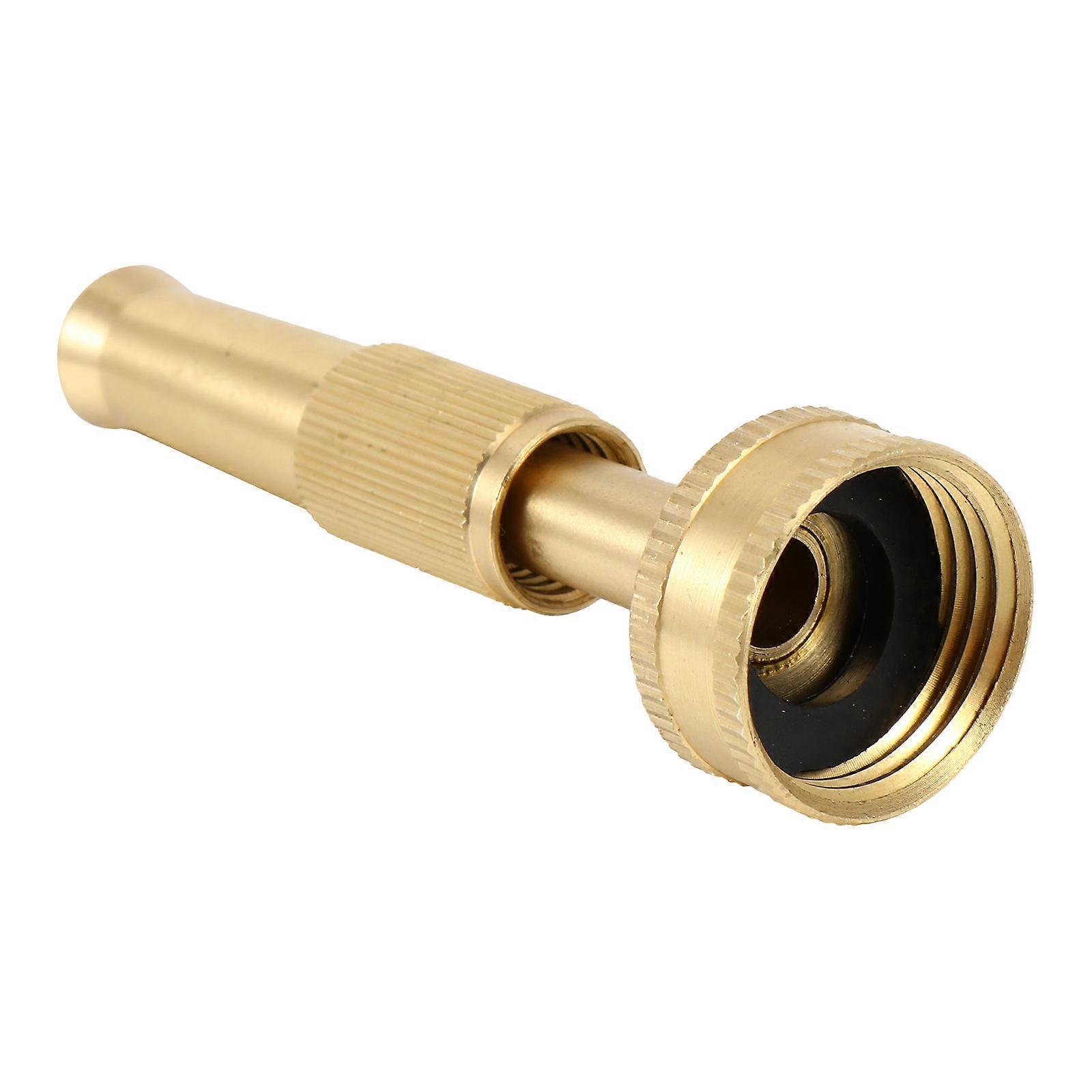 Sprayer with Golden Finish for Gardening Adjustable Pressure 3/4 inch