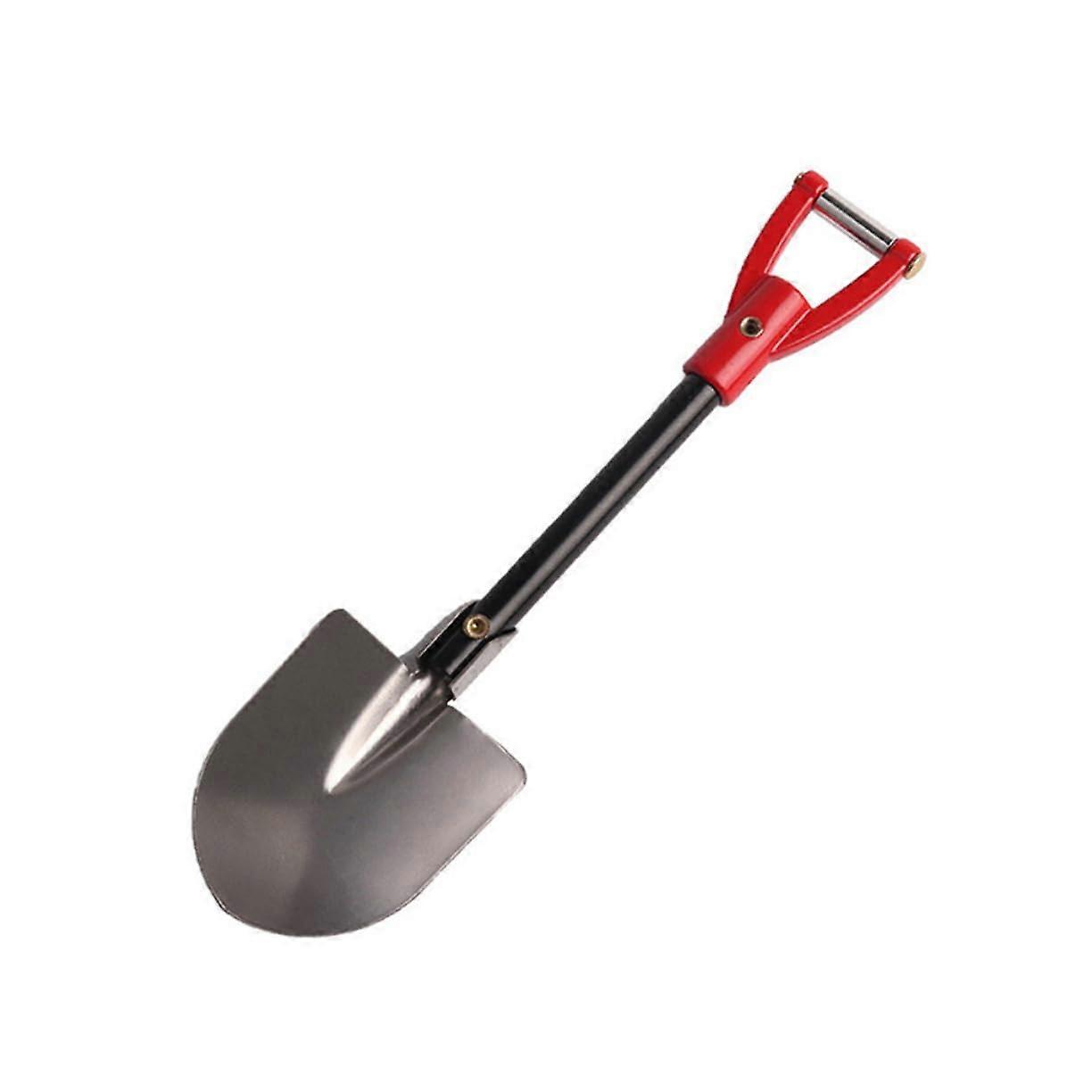 Decorative Mini Handle Shovel Tool for RC Cars and Fairy Gardening, Metal Shovel for Succulents and Model Creation