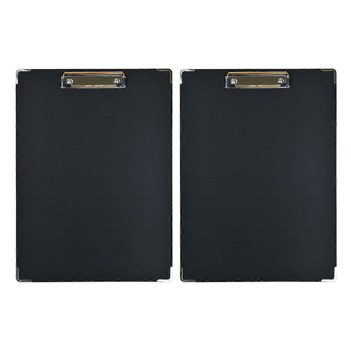 Sketch Block 8K Set With Storage Clipboard, Art Drawing Board For Home Use, Black, 2-Piece