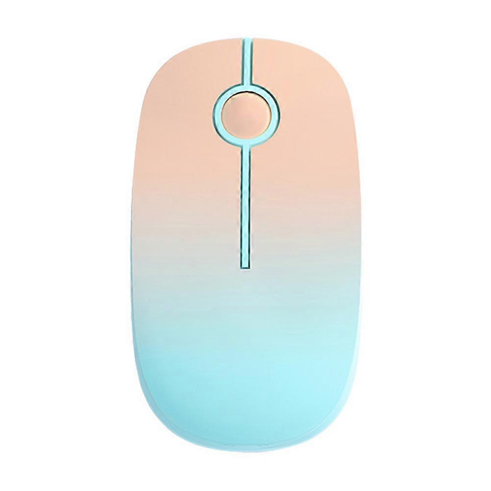 Gradient Wireless Mouse Mute Mouse Universal Laptop Computer Cordless Mouse