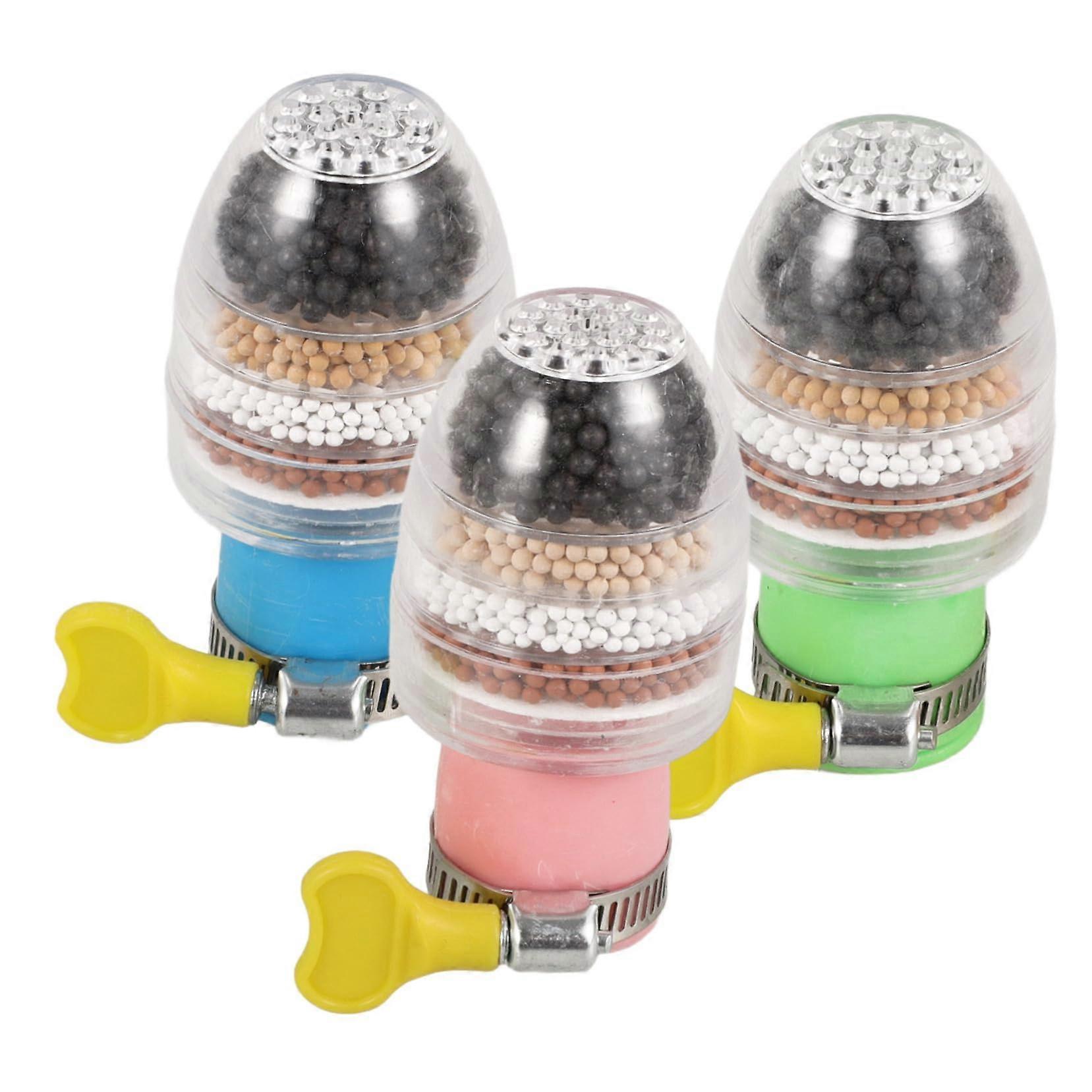 3 Filter Water-Saving Kitchen Tap Accessories with Quartz Drain for Efficient Tap Water Use and Compatibility