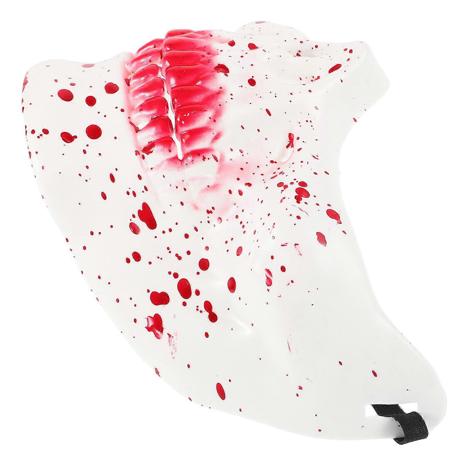 Scary Skull Half Face Mask for Halloween Decor Multi Plastic Comfortable Fit and Unique Design
