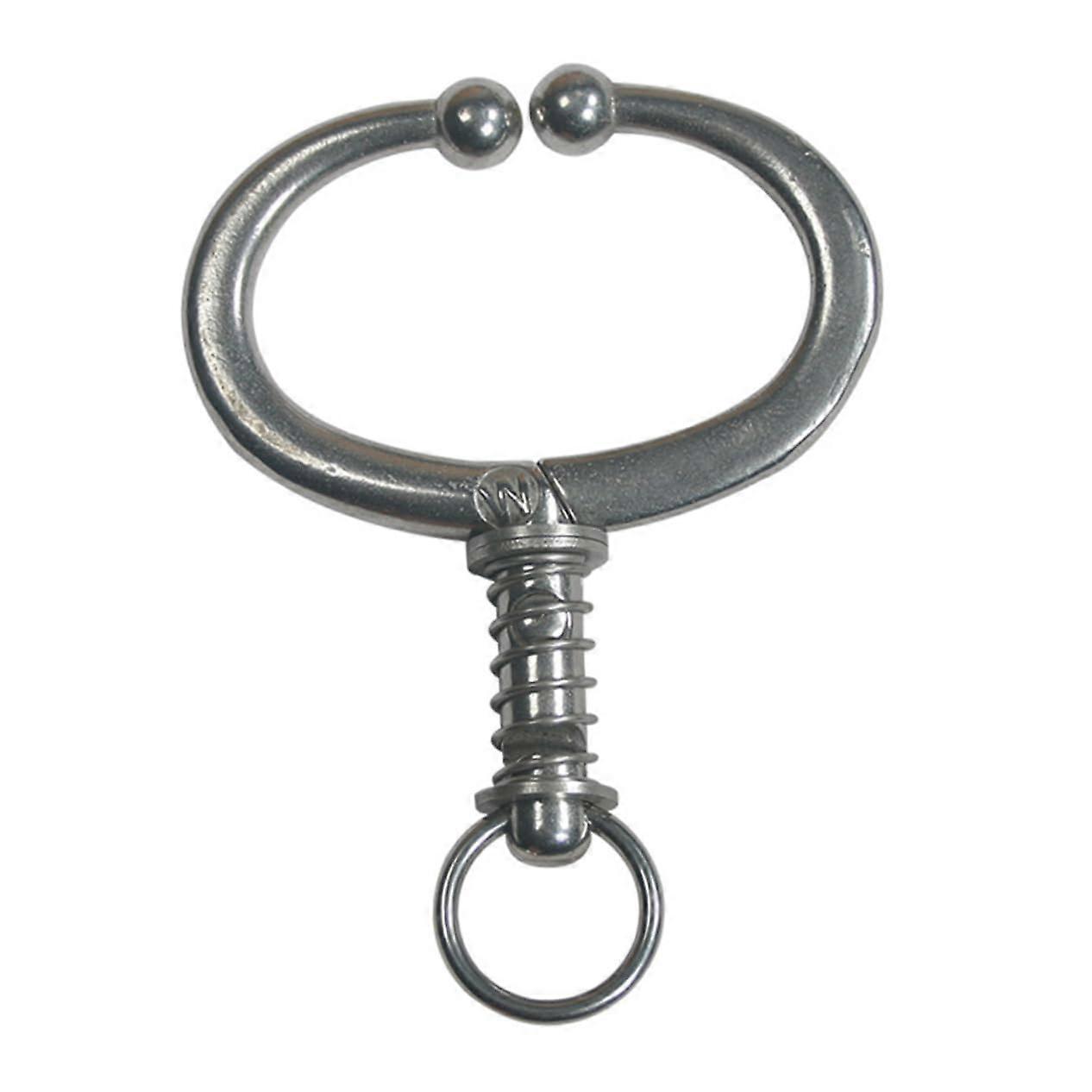 Cattle Nose Ring Clip Large Tether Ring for Livestock Handling Portable and Reusable Easy to Clean and Durable