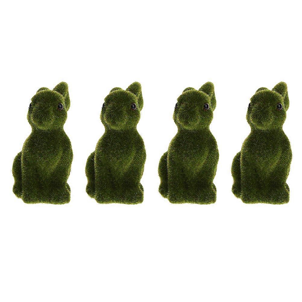 Rabbit Figurines, Lightweight and for Home Decor, Creative Micro Scene Statue