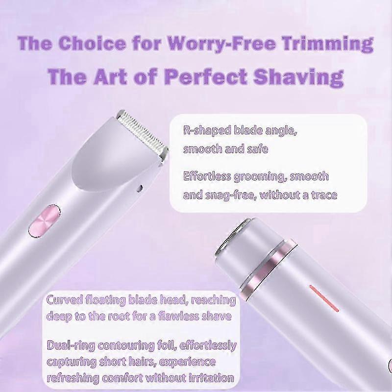 Ηλεκτρικό τρίμερ μπικίνι για γυναίκες 2 σε 1 Beauty Bloom 2.0 IPX7 για υγρή και ξηρή χρήση