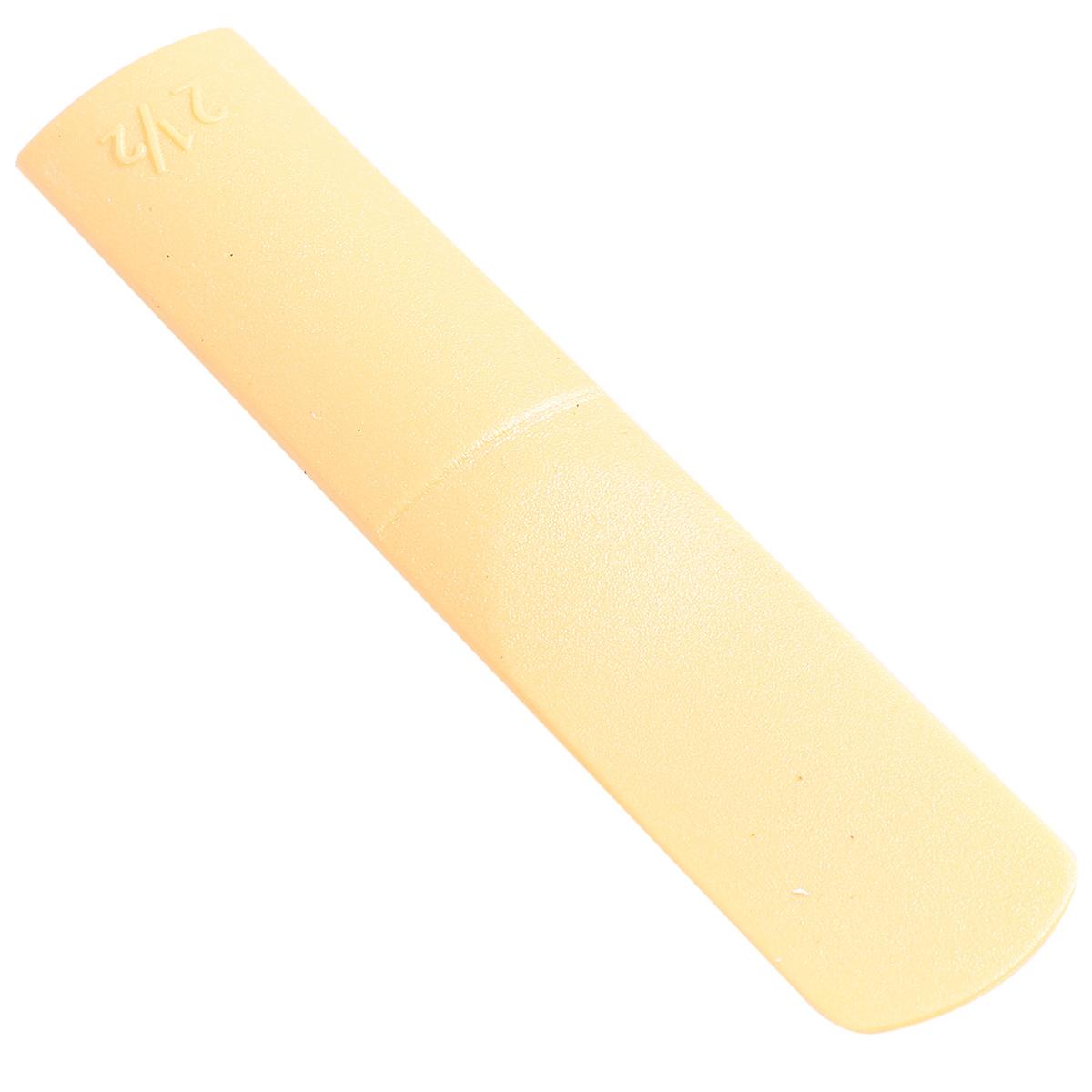 Alto Saxophone Resin Reed with Excellent Sound Quality Prevent Decay and Deform Strength 2.5 Khaki