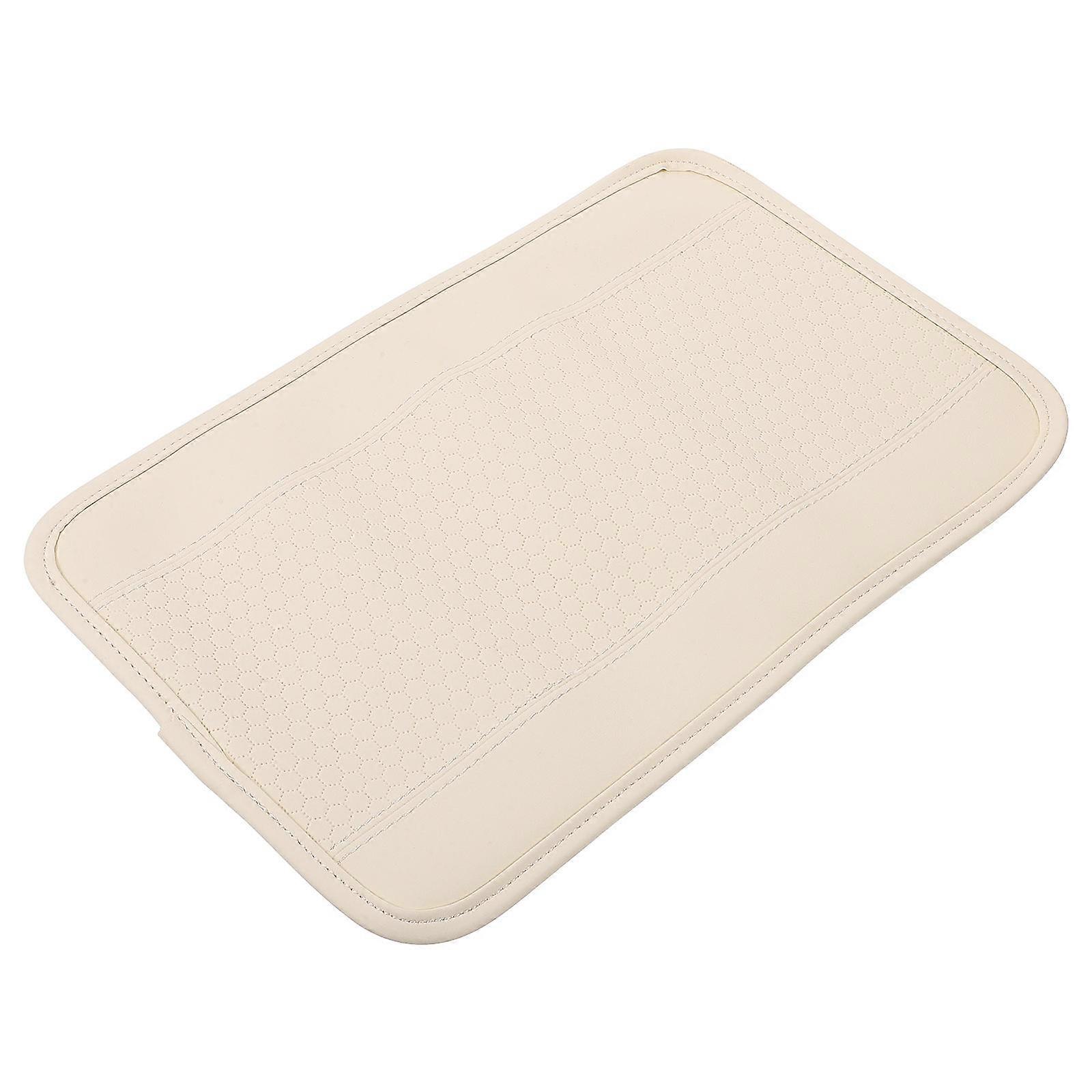 Car Armrest Cushion Non Slip Pad for Vehicle Center Console Durable Elegant Design Fits Most Car Armrest Boxes