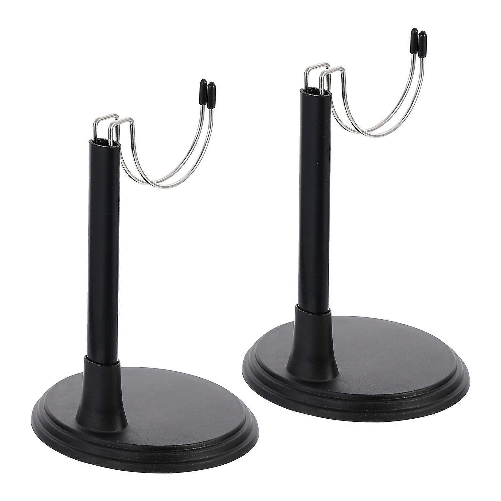 2 Sets Doll Display Racks for Showing Dolls Stands and Accessories