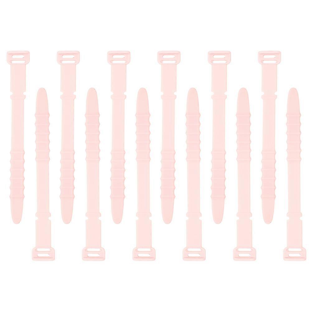 Silicone Cable Winders 12pcs for Headphones, Charging Cords, Data Cables Soft Cable Ties to Prevent Tangles and Damage at Home or Office
