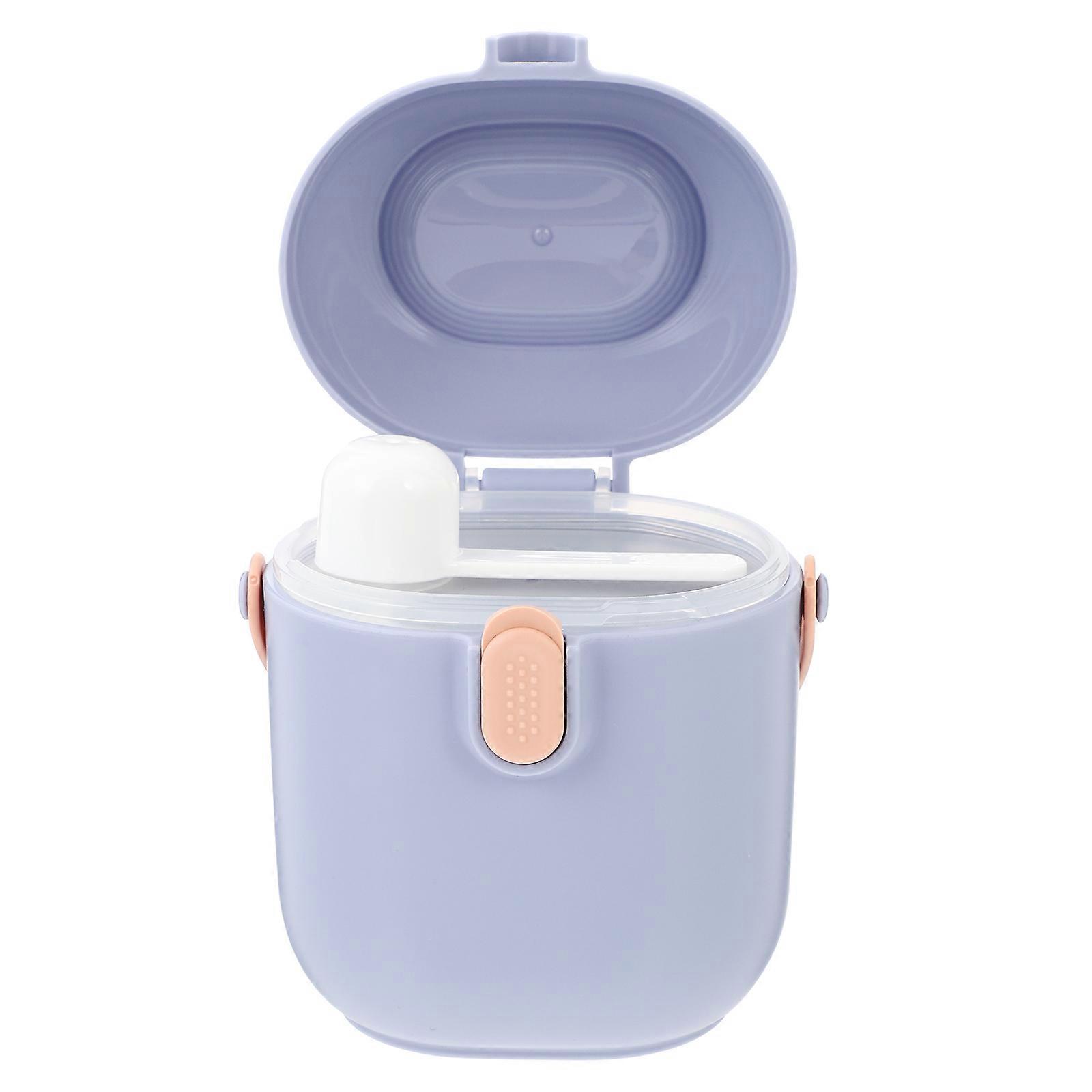 Portable Milk Powder Storage Box For Infants Travel Use Separate Storage Design Leakproof 1Pcs