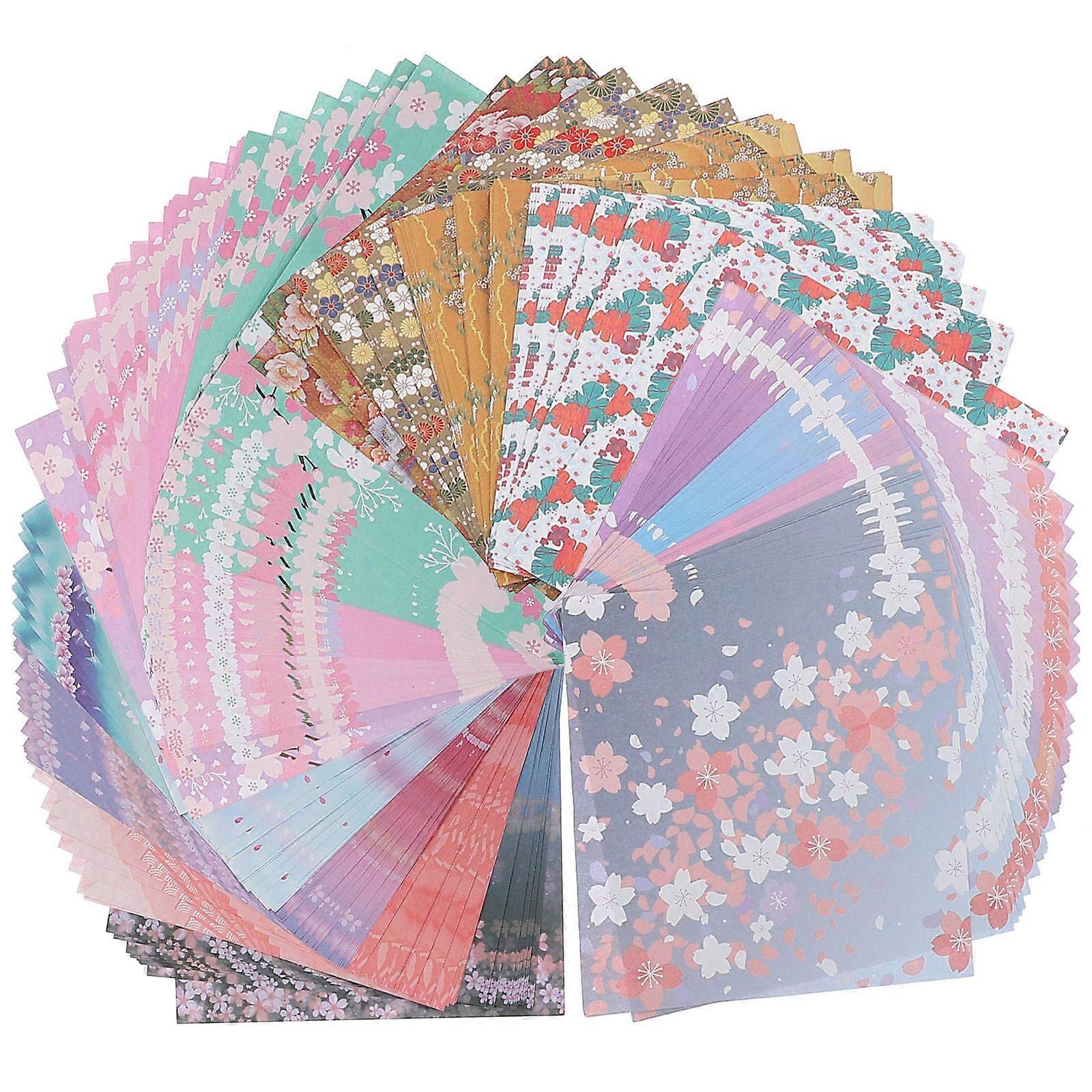 Thicken Craft Paper 480 Sheets Square Shape Ideal For Scrapbooking And DIY Gifts