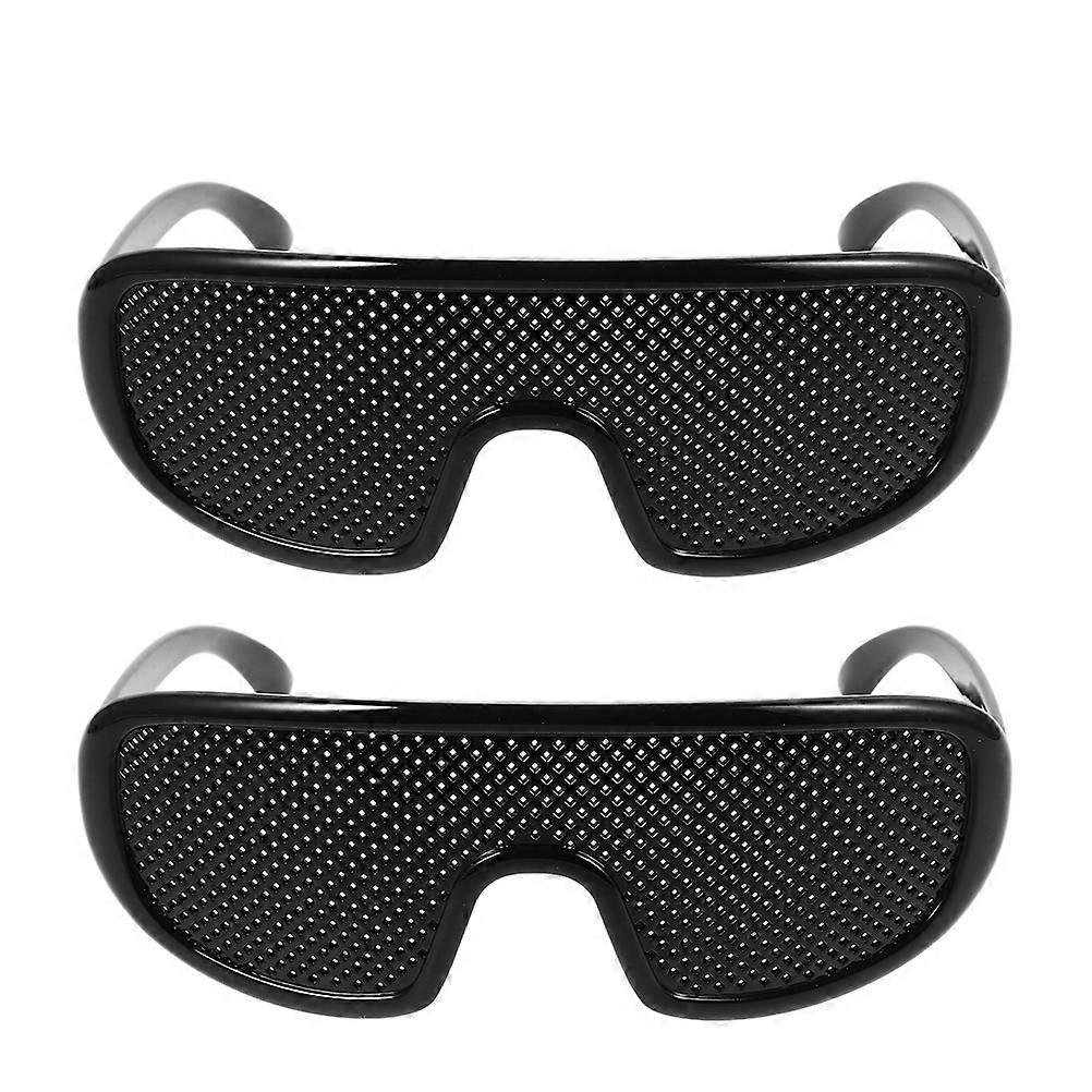 Here's a refined and professional product description based on the title you provided:
**2pcs Portable Glasses – Black for Outdoor Activities,