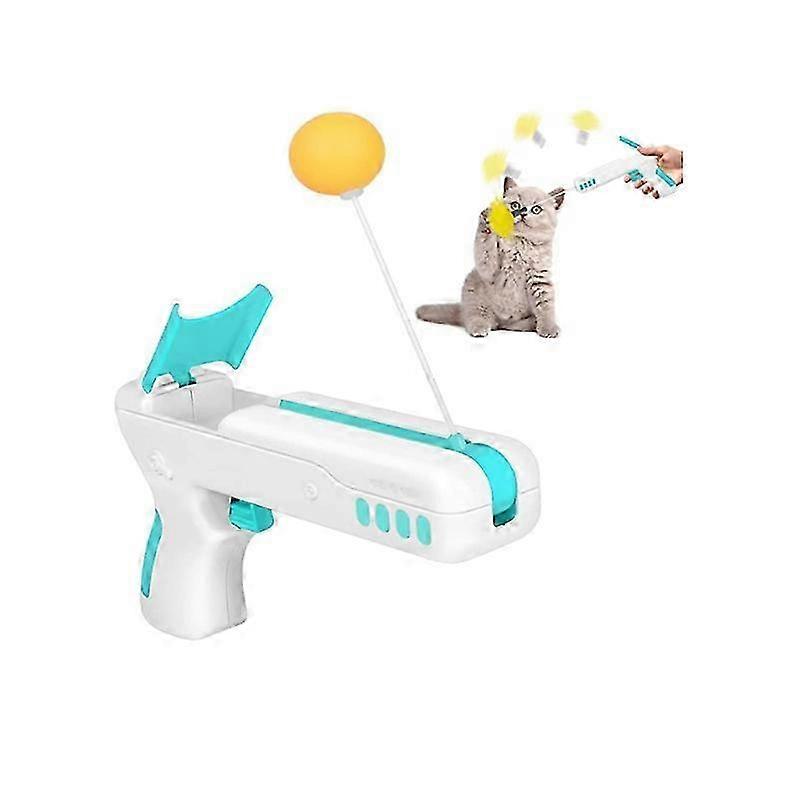 2025 Suuyar Puzzling Interactive Cat Toy for Indoor and Outdoor, Cat Toy with Replaceable Feathers and Balls