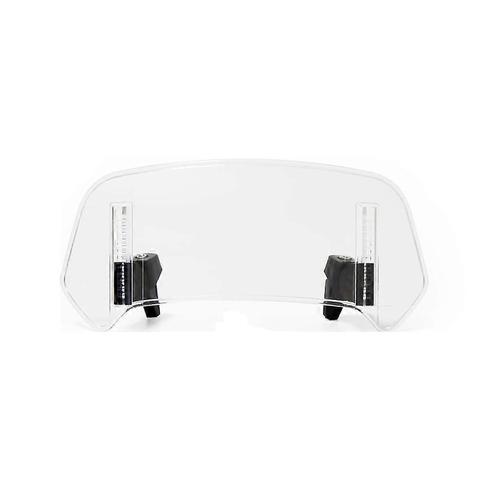 Wind Deflector Motorcycle for KTM 1290 Super Adventure S 2015, Motorcycle Adjustable Clip On Windshield Spoiler, 120 mm x 280 mm, Transparent