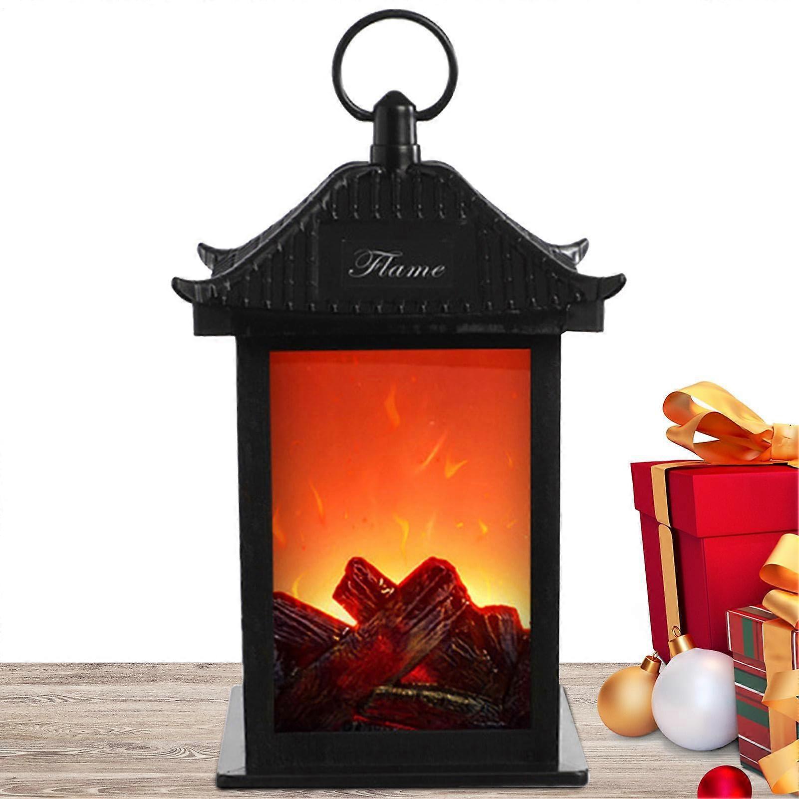 LED Fireplace Lantern Flameless Fire Lamp, LED Light for Party Rooms Ref: 9111