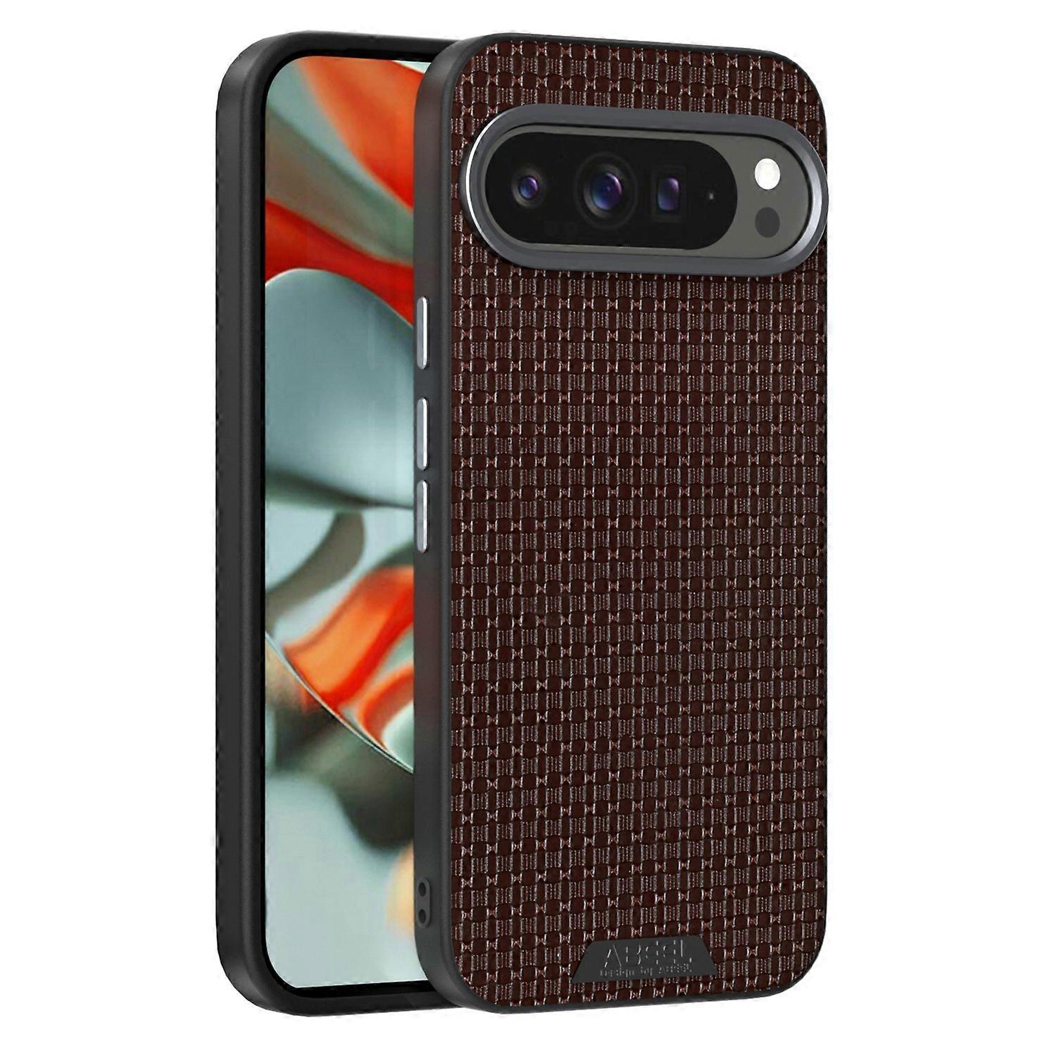 ABEEL For Google Pixel 9 Pro/Pixel 9 Case Compatible with MagSafe Textured Micro-Embossing Back