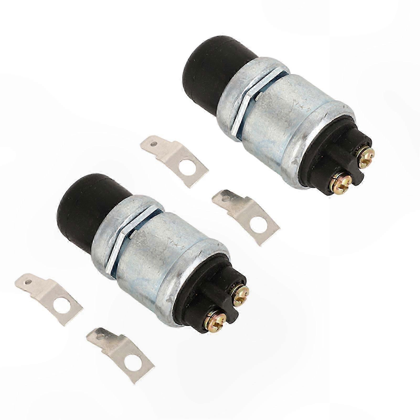 2-Pack 12V Horn Switch Button for EZGO Golf Carts 1993-2022 Replacement Part