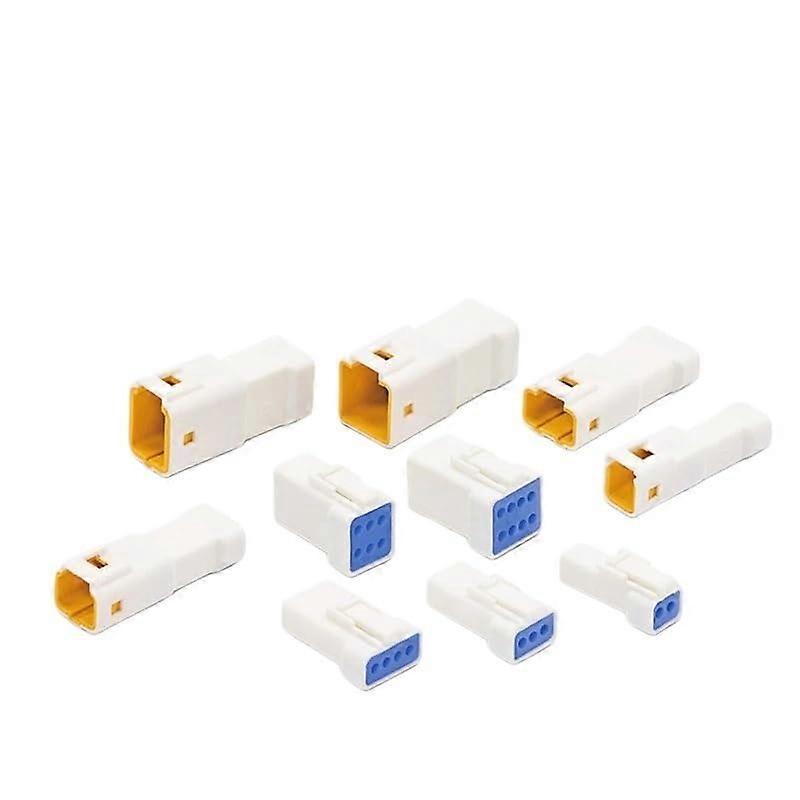 LED Automotive Wiring Harness JST 04T-JWPF-VSLE Connector, 3P M/F Pin End, Light Strip/Motorcycle, 5/10/100 Sets