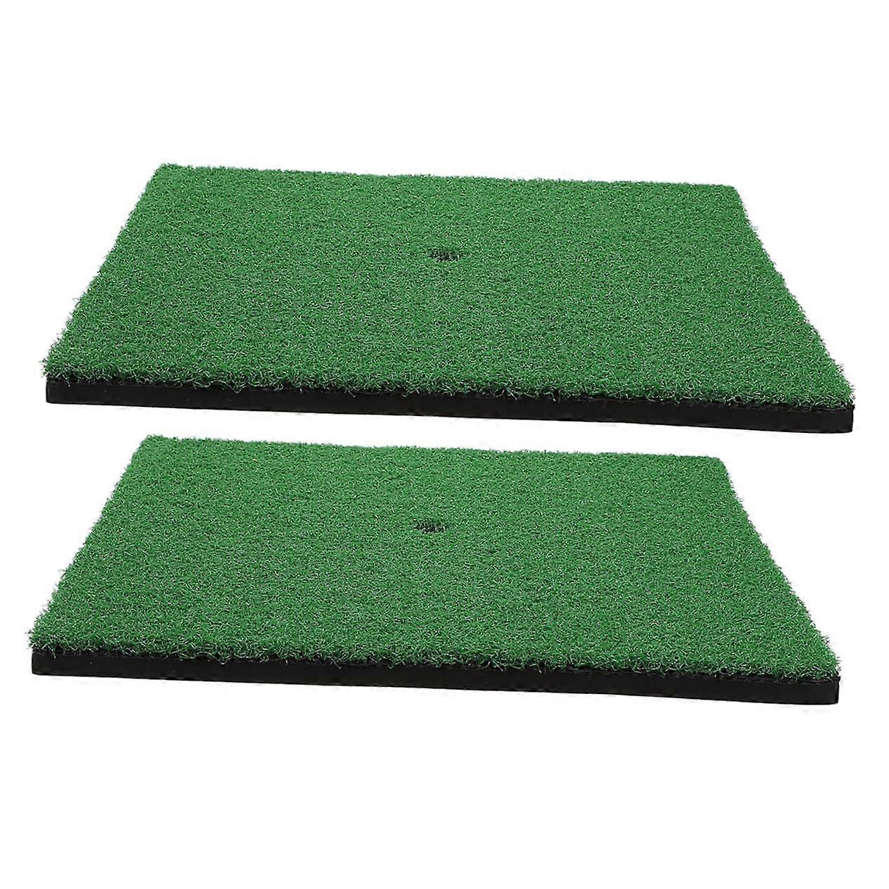 Golfing Training Turf Golfing Practice Rug Mini 30x30cm Golf Hitting Mat for Home Improvement Ref: 9272