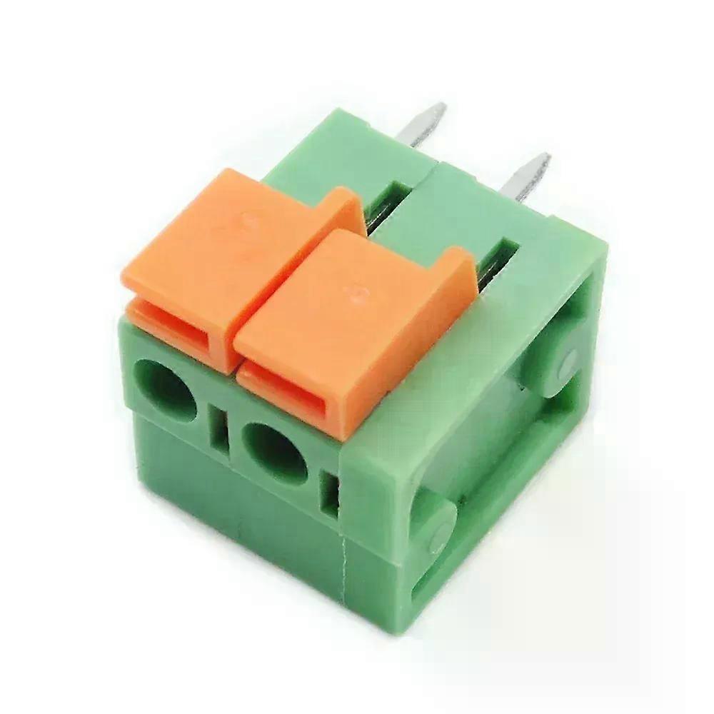 10pcs KF142V-508mm 141V-254mm Vertical KF142R 141V Right Angle FFKDSA 250V10A 2P 3P Spliceable PCB Wire Spring Terminal Block