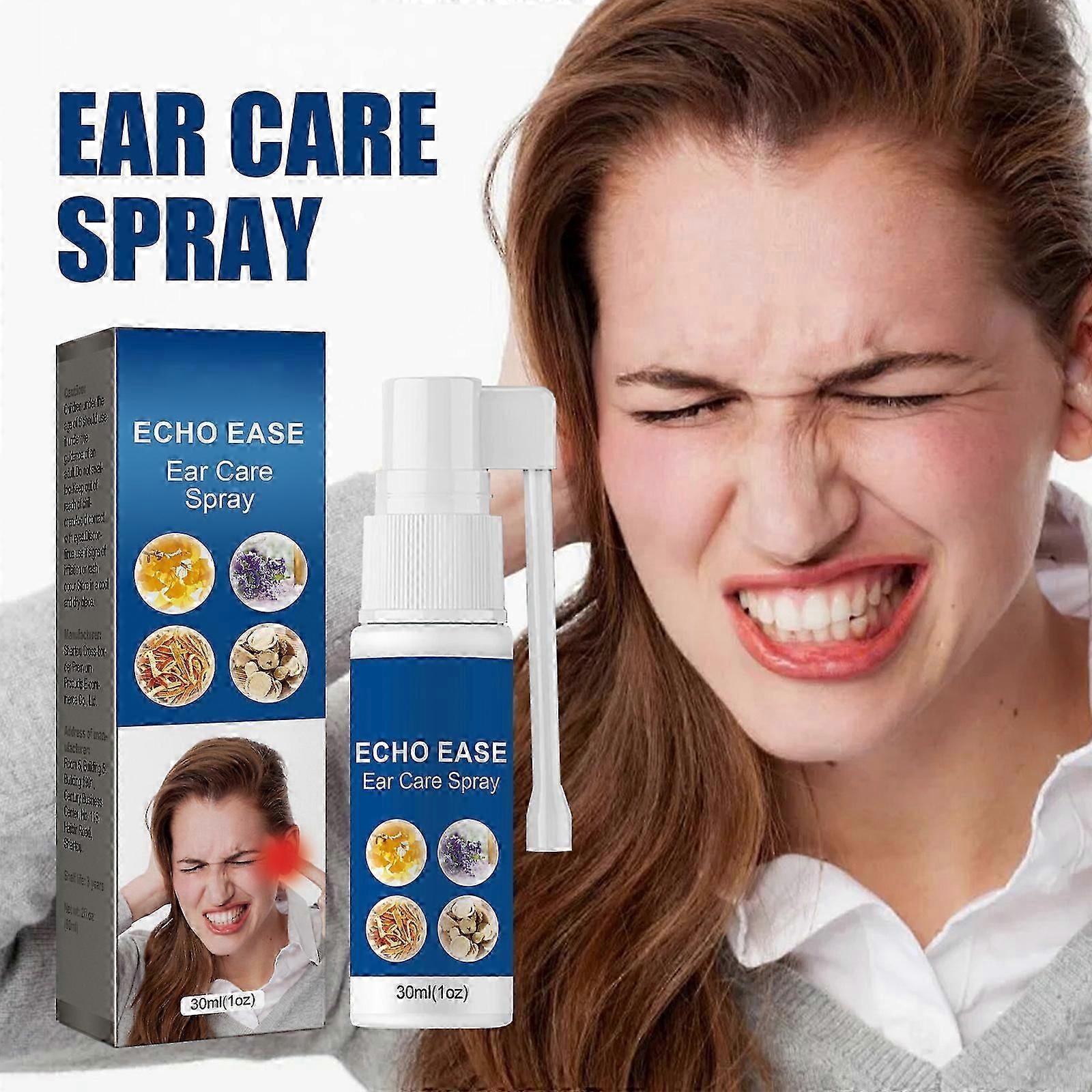 Echo Ease Ear Care Spray, Tinnitus Relief Spray, Ear Care Spray, Effectively Improves Hearing And Relieves Ear Back and Ear Discomfort
