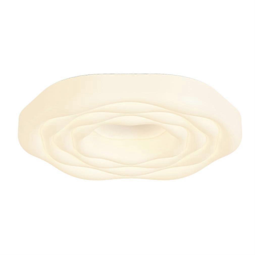LED Ceiling Lamp Threecolor Dimming 48W/4500lm Acrylic Design Easy To Install