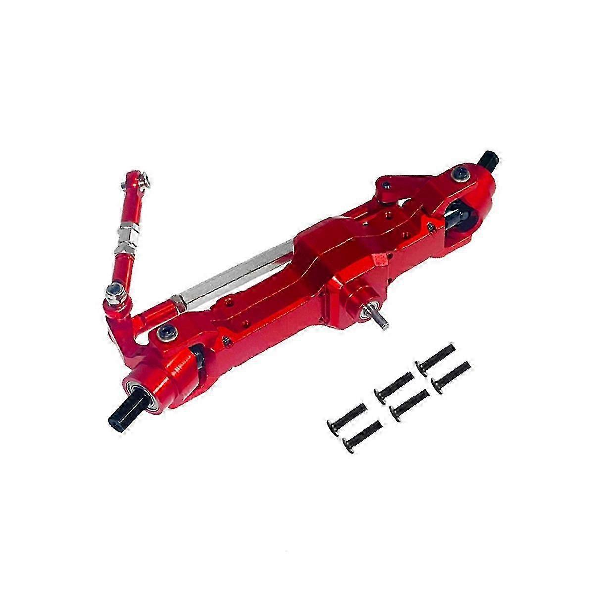 Metal Upgrade Front Axle Assembly for 1/16 C14 C24 RC Car Parts Remote Control Car Parts Red