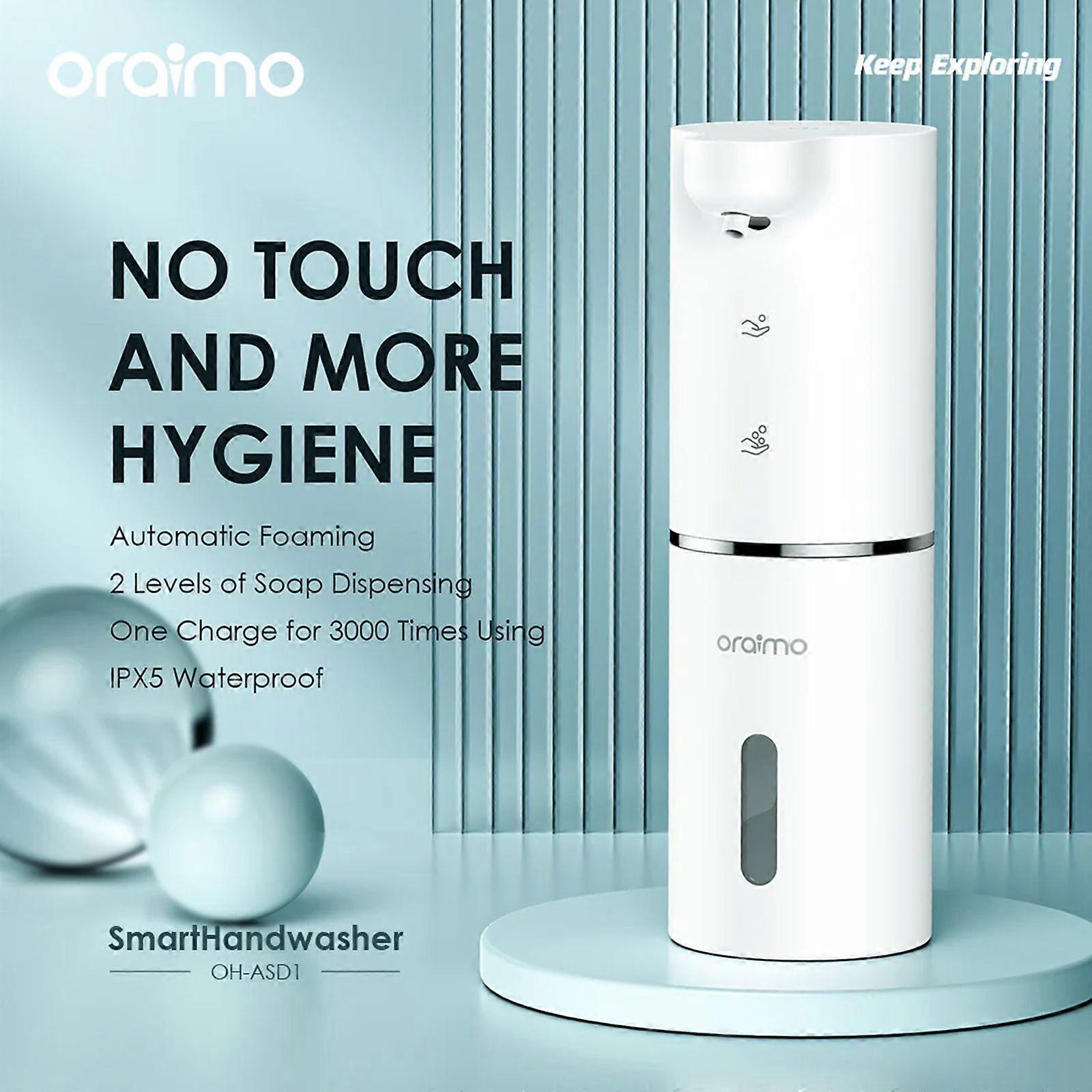 Oraimo Smart Handwasher WaterProof 300mL Hand Washer with 2 Levels of Soap Dispensing