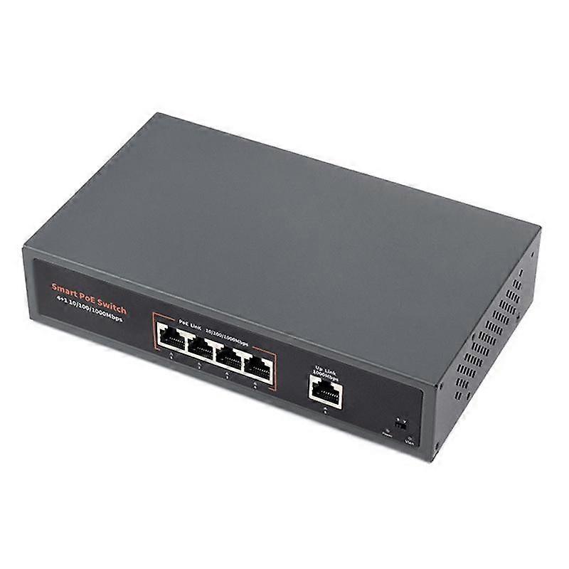 Waveshare 120W 4-ports Gigabit Ethernet PoE Switch