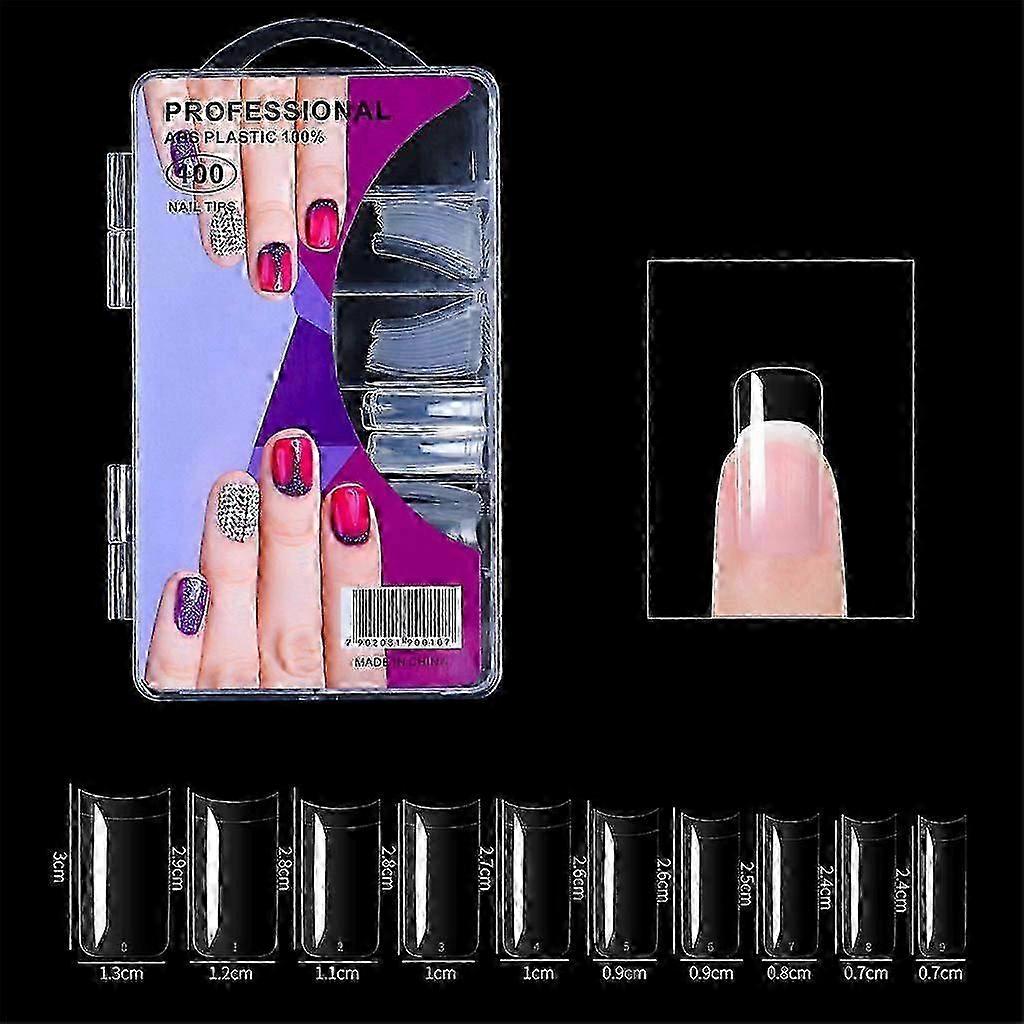 DIY Fake Nails Kit - Quick Building Forms for At-Home Nail Extensions