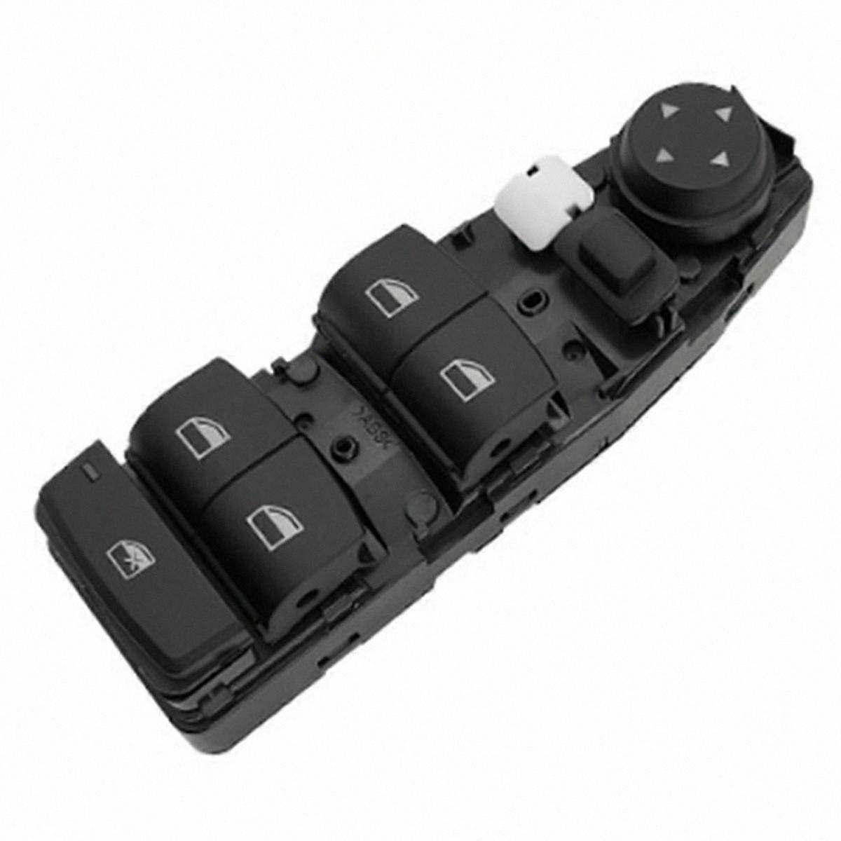 9-Pin Power Window Switch Button for Left Driver Side, Compatible with 3 Series F30 F35 2012-2019, Window Regulator Control
