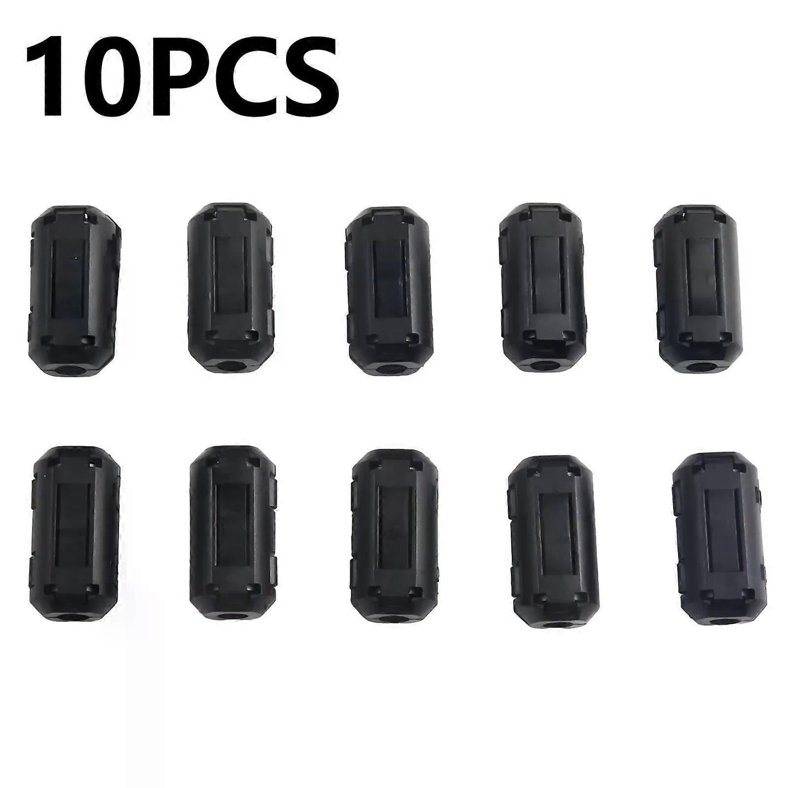 10pcs TDK Ring Core Ferrite Bead Clamp Choke Coil RFI EMI Noise Filter Ring Clip Cable Magnetic Snap-on Wiring Cable Clips