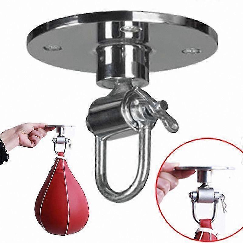 Elliptical Rotating Speed Ball with Universal Hook for Boxing and Sandbag Workouts