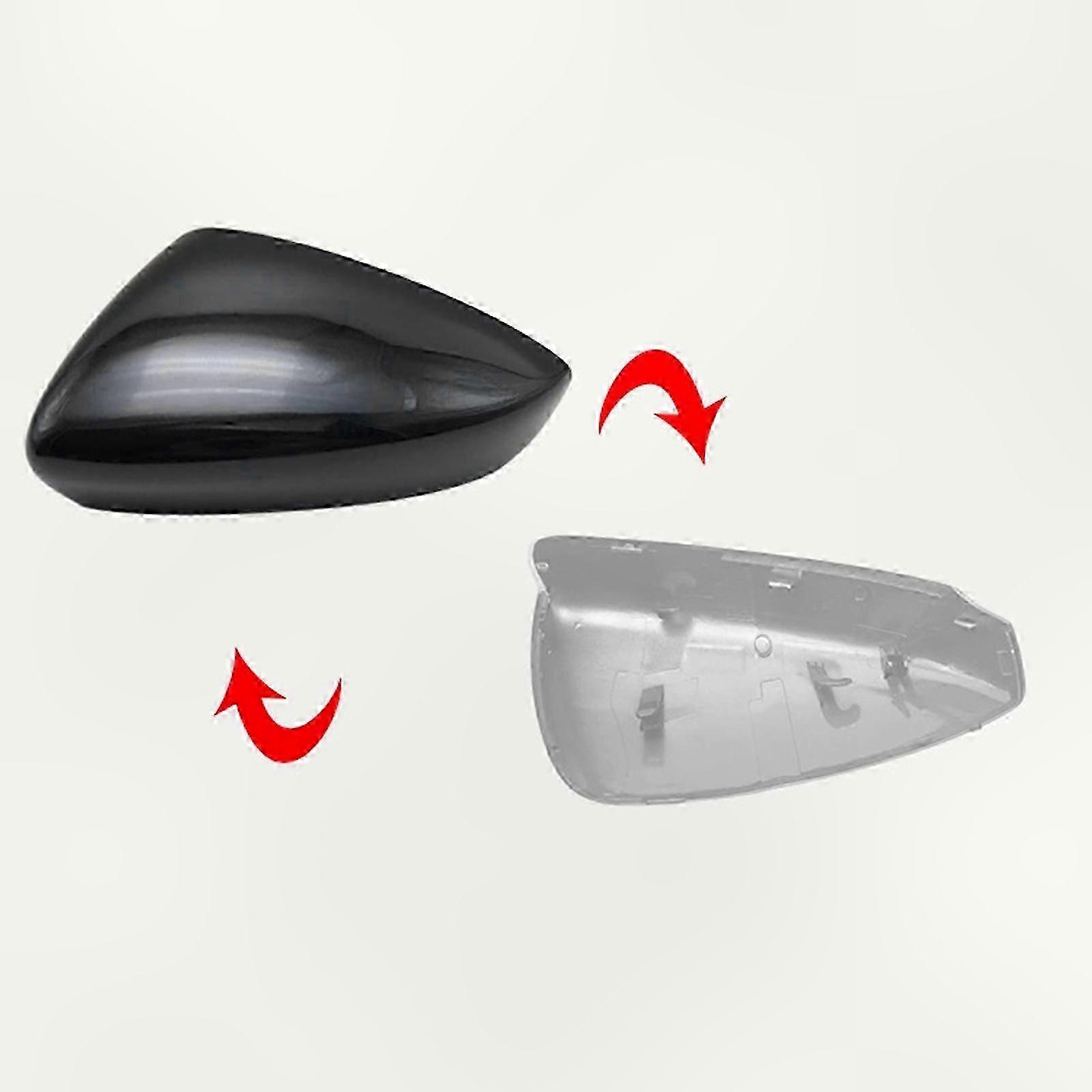 Rear View Mirror Cap for 2020-2022 Compact Sedan - Side Cover Shell Replacement