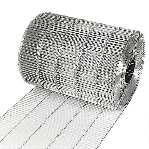 Galvanized Welded Wire Mesh Roll For Aviaries And Poultry Fence, Chicken Coop, 1x10cm Holes, 0.4x18m Silver