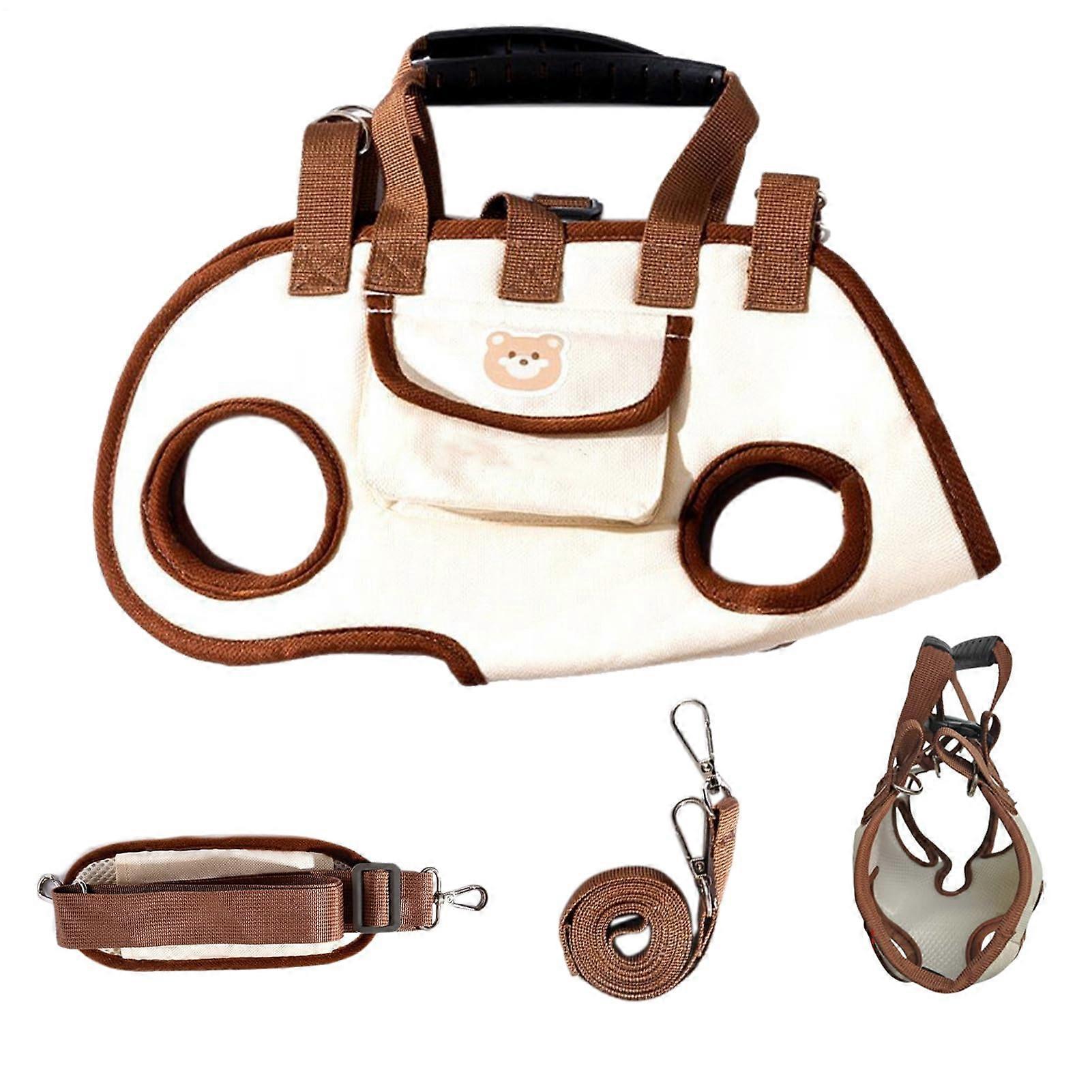 Small Dog Carrier Horizontal Pet Carrier Ergonomic Portable Carrier For Travel 30x25x2 cm 1 Pack