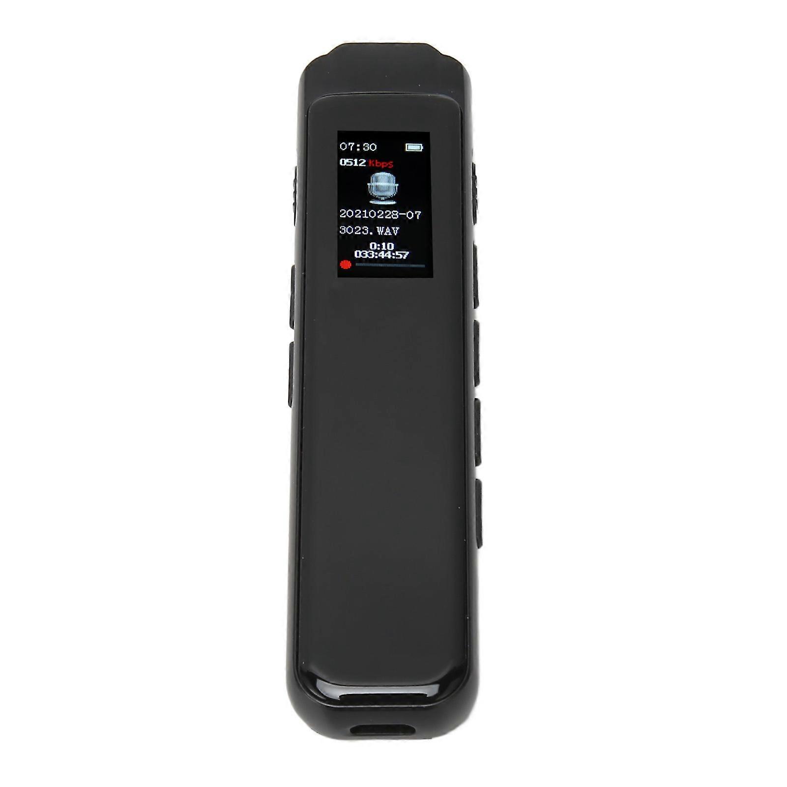 Digital Voice Recorder 16GB HD Noise Reduction MP3 Player Playback