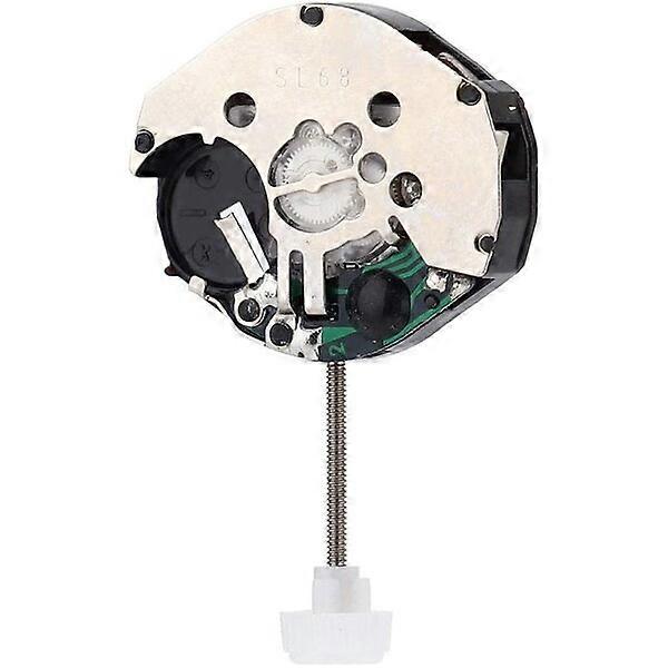 Quartz clock movement, 5pcs SL68, black metal model