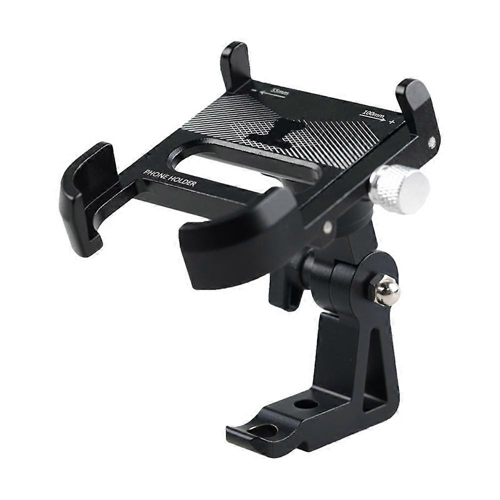 Bike Phone Mount,Aluminum Alloy,Adjustable Holder for Various Sizes Devices,Ideal for Bicycle and Motorcycle Navigation