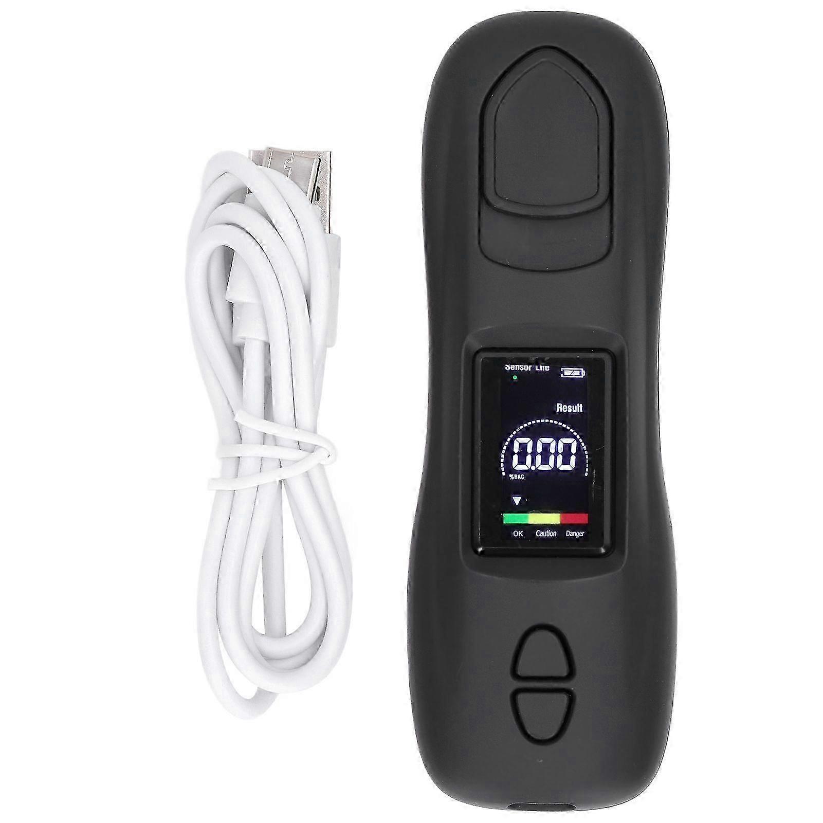 High quality Black XY-A80 electrochemical alcohol tester with voice broadcast